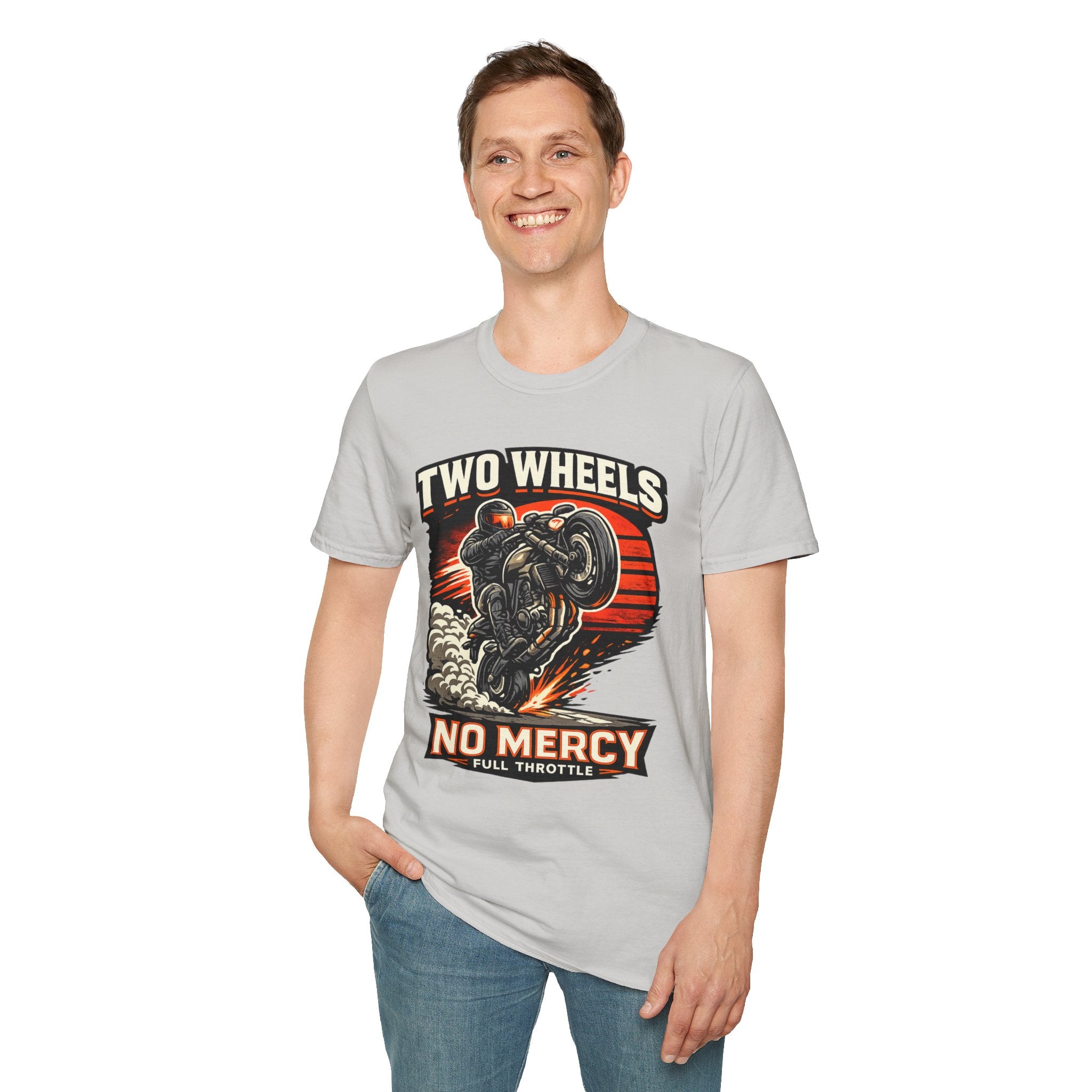 Two Wheels No Mercy T-Shirt