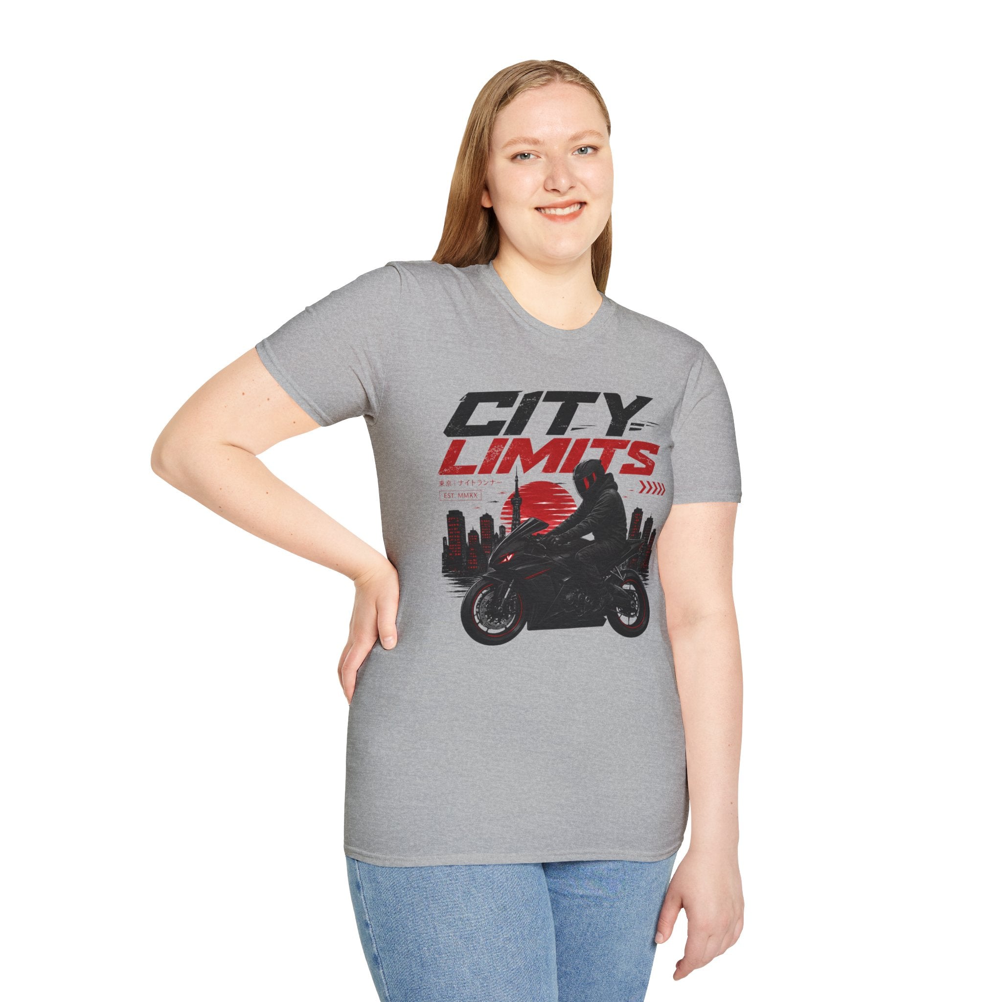 City Limits Motorcycle T‑Shirt