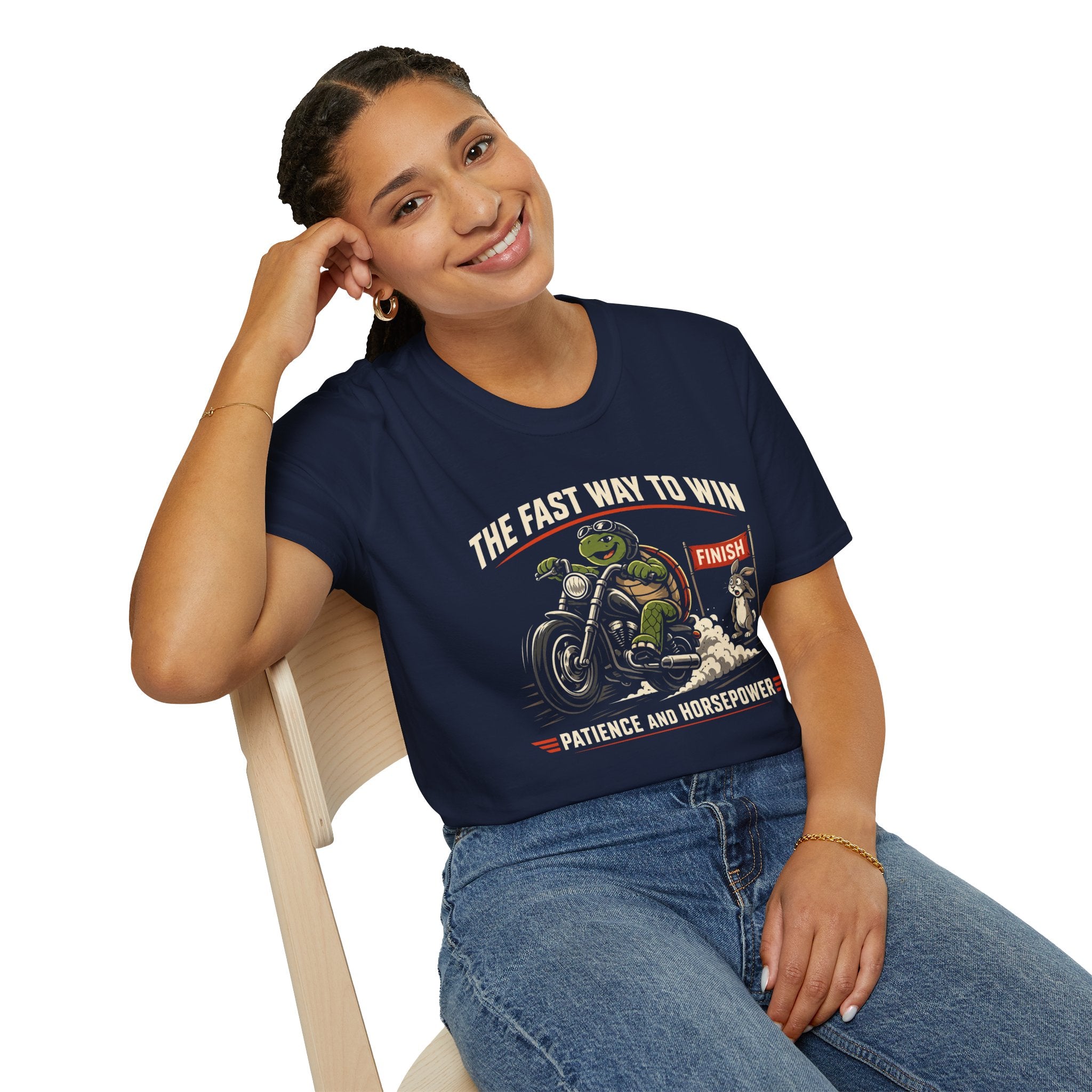 The Fast Way To Win - Patience and Horsepower T-Shirt