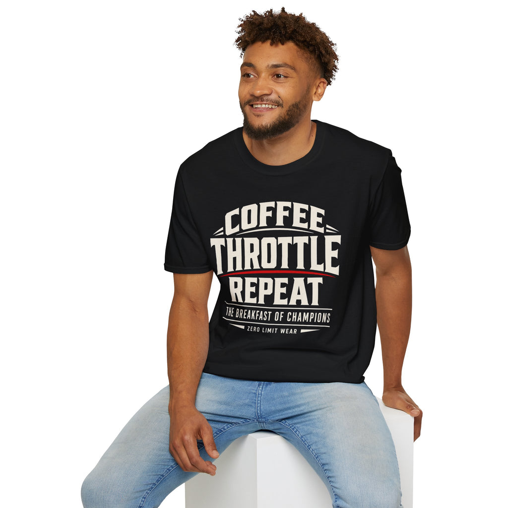 COFFEE THROTTLE REPEAT T-Shirt
