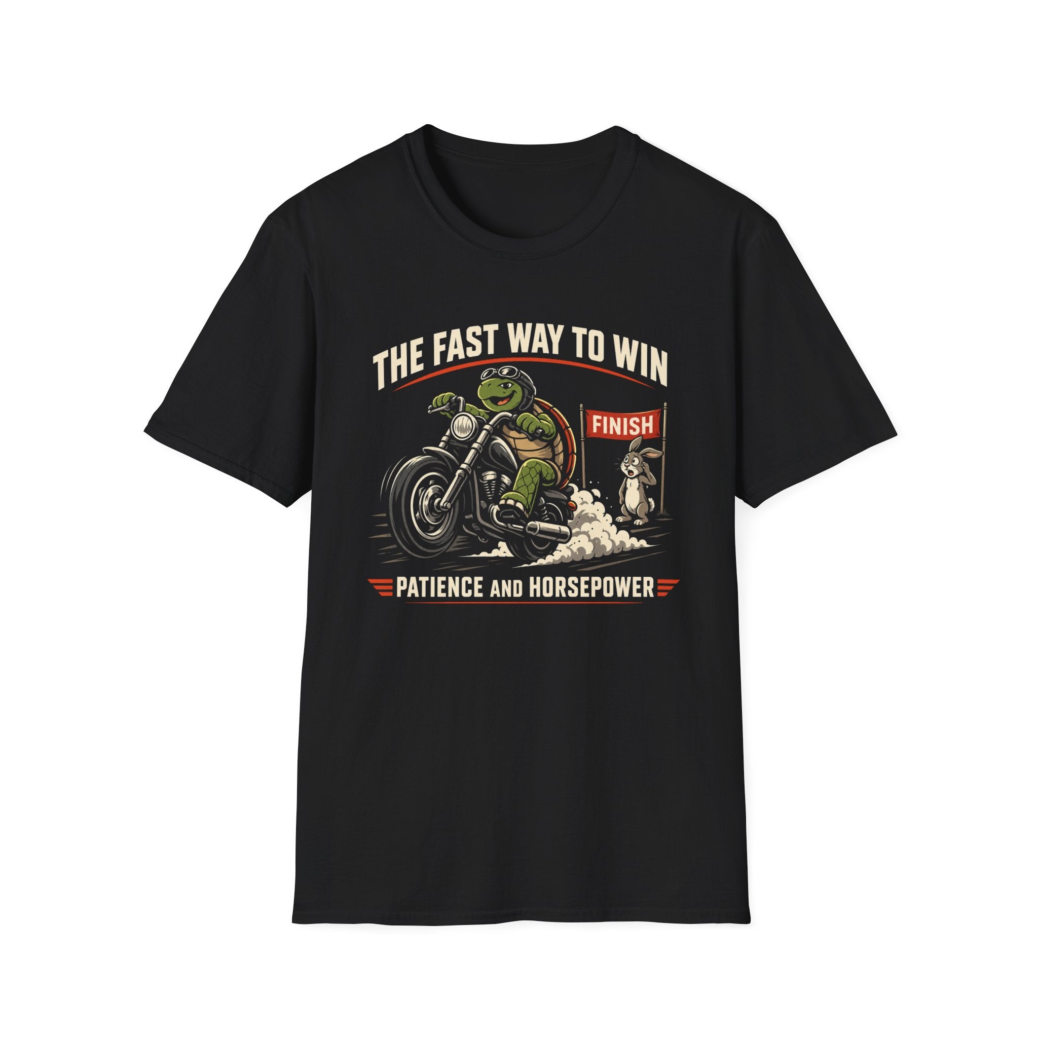 The Fast Way To Win - Patience and Horsepower T-Shirt