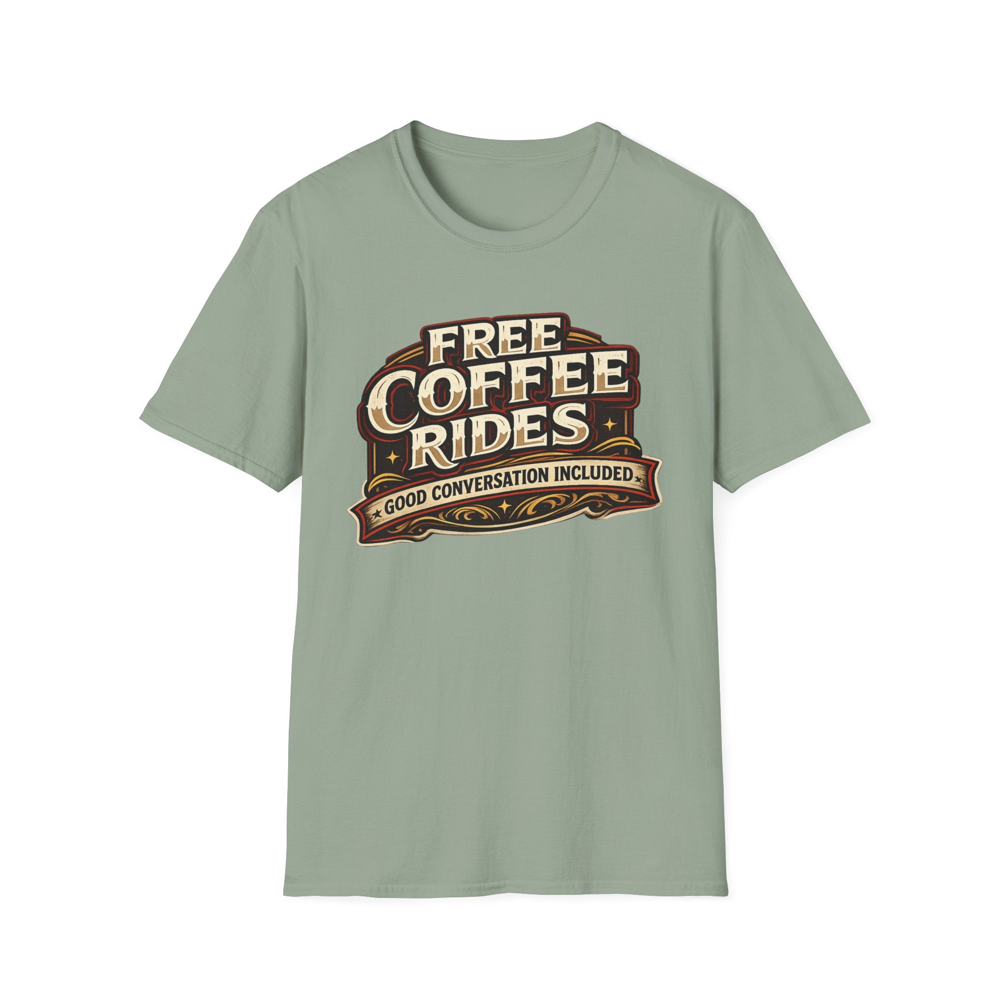 FREE COFFEE RIDES T-Shirt