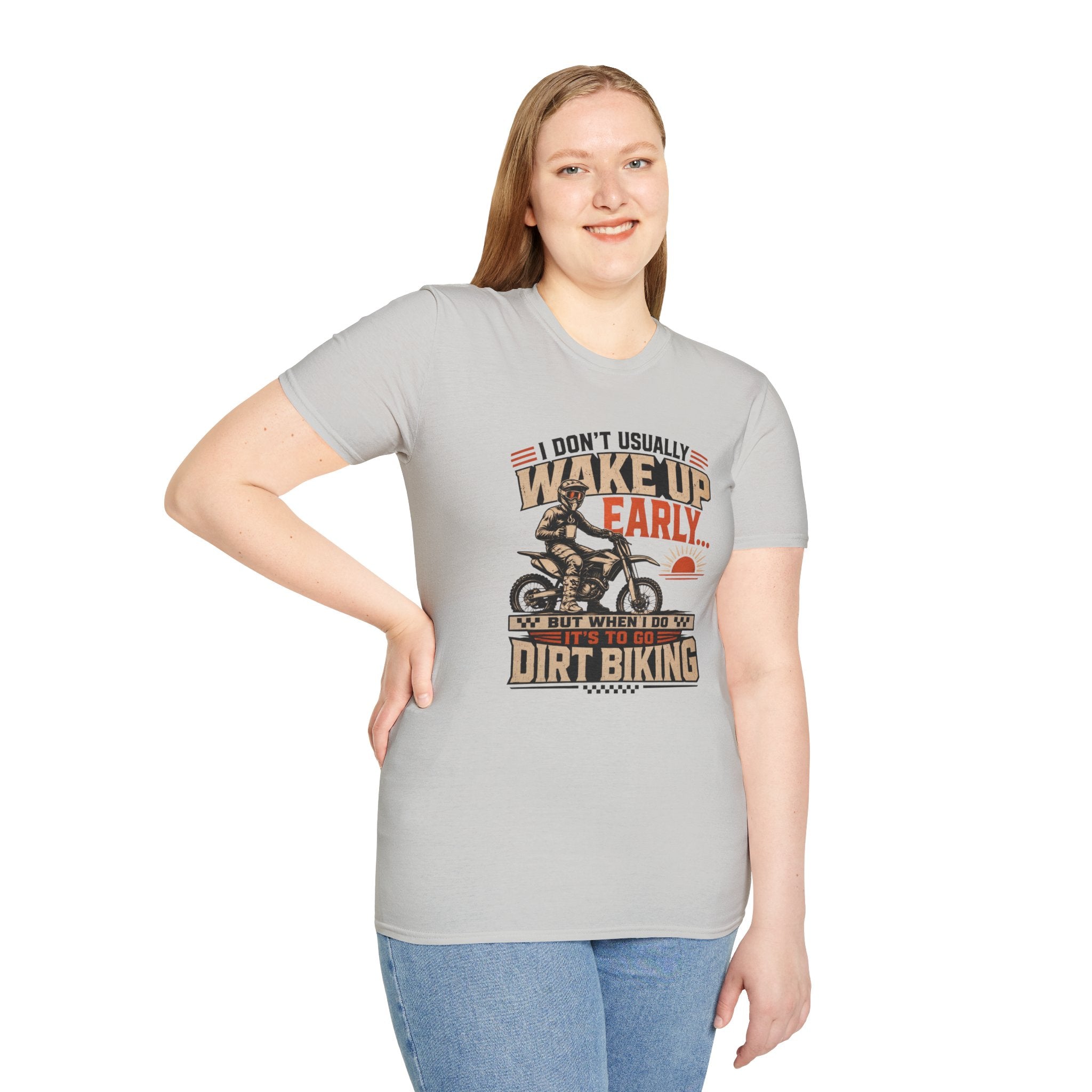 I Don't Usually Wake Up Early But I Do When It's To Go Dirt Biking T-Shirt
