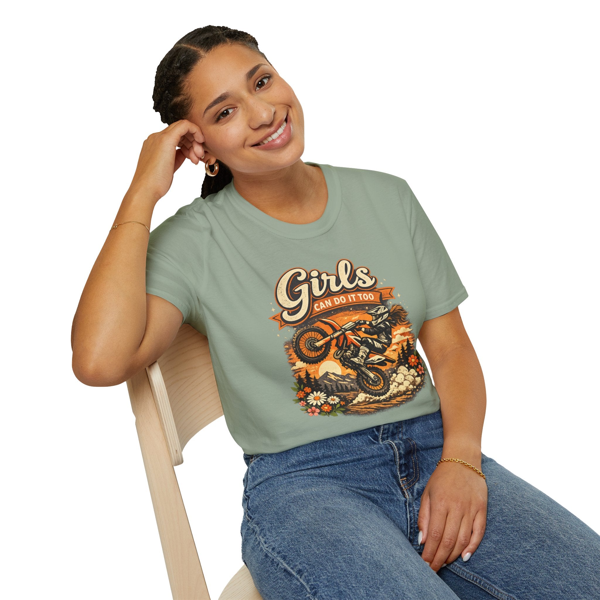 Girls Can Do It Too T-Shirt