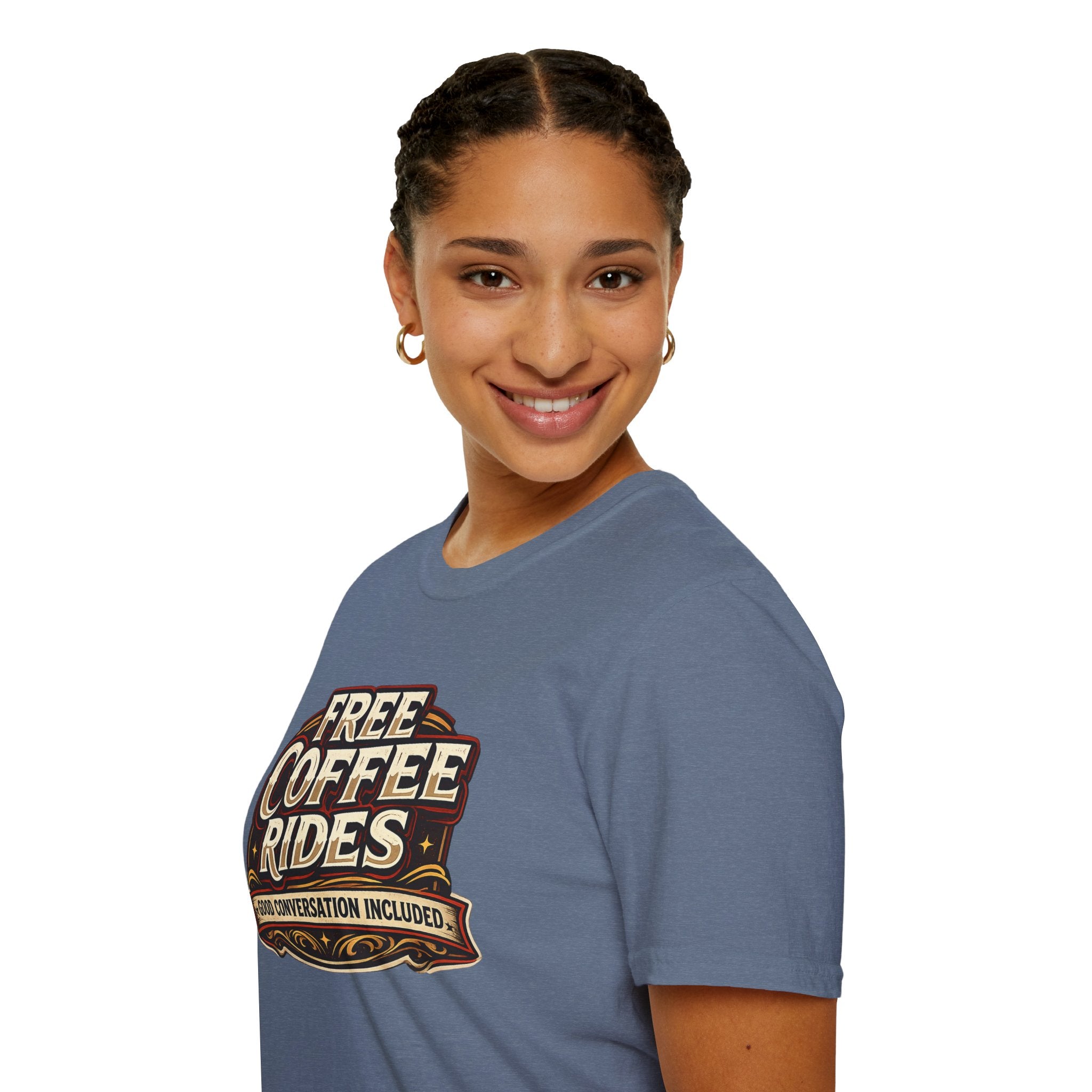 FREE COFFEE RIDES T-Shirt