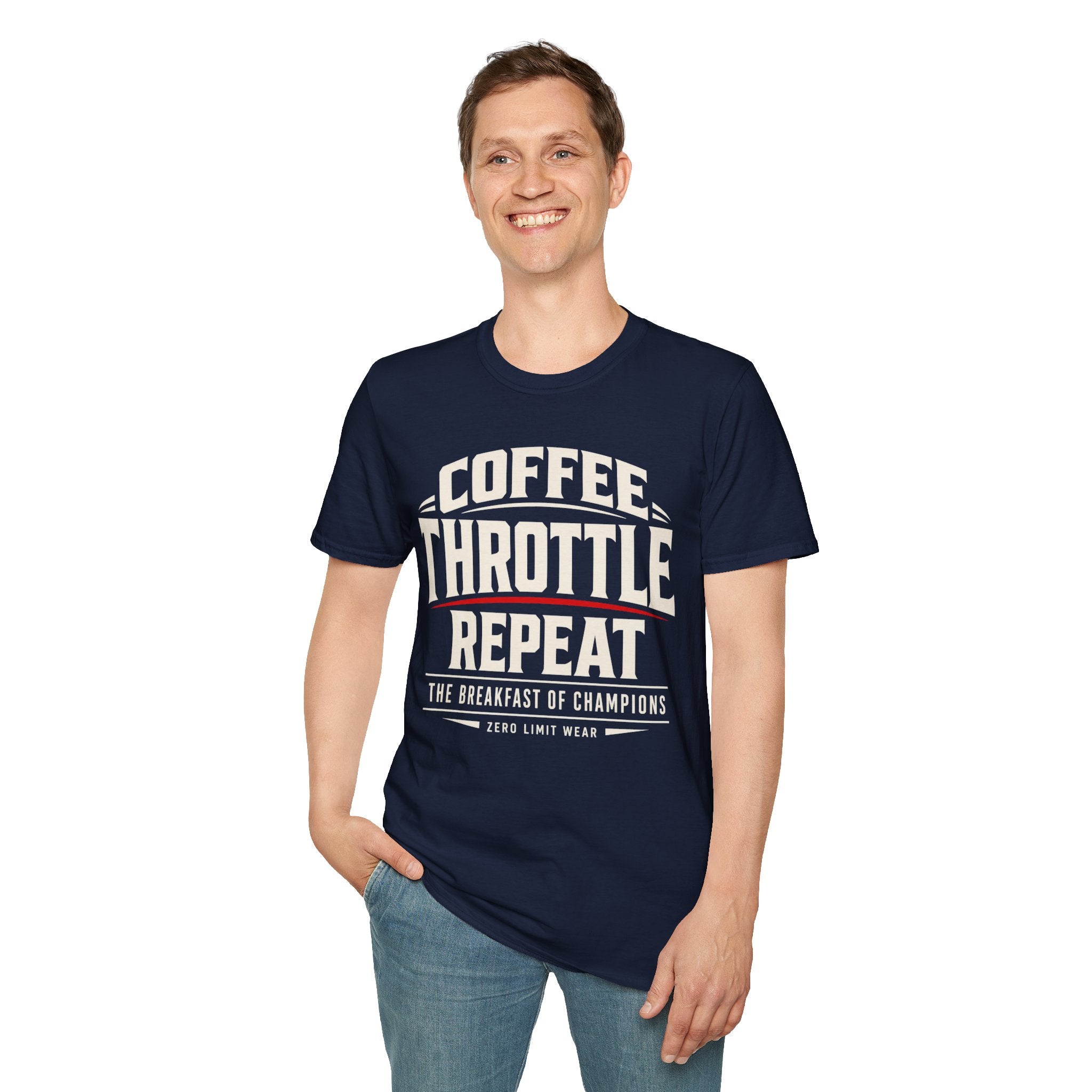 COFFEE THROTTLE REPEAT T-Shirt
