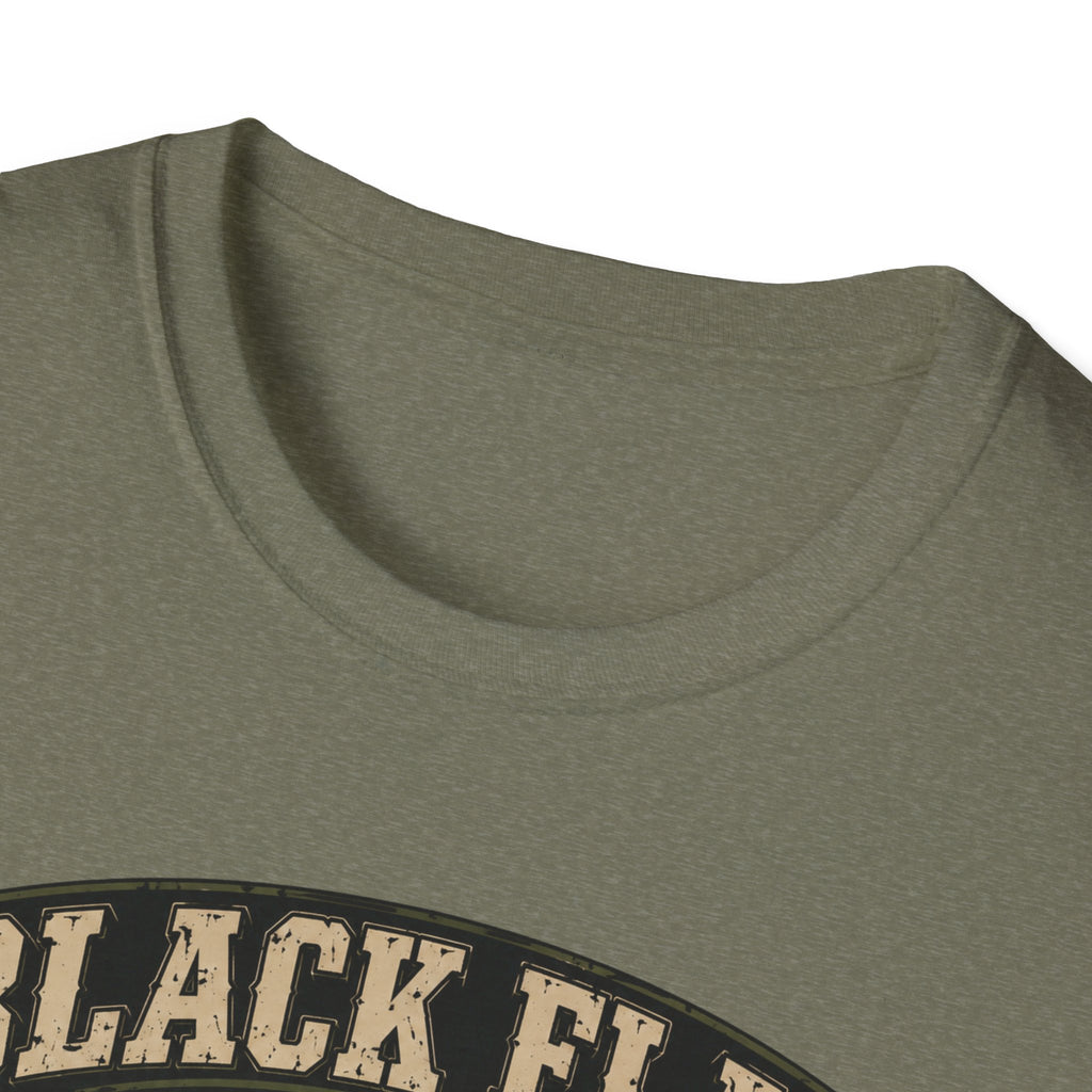 Black Flag Skull Patch T-Shirt
