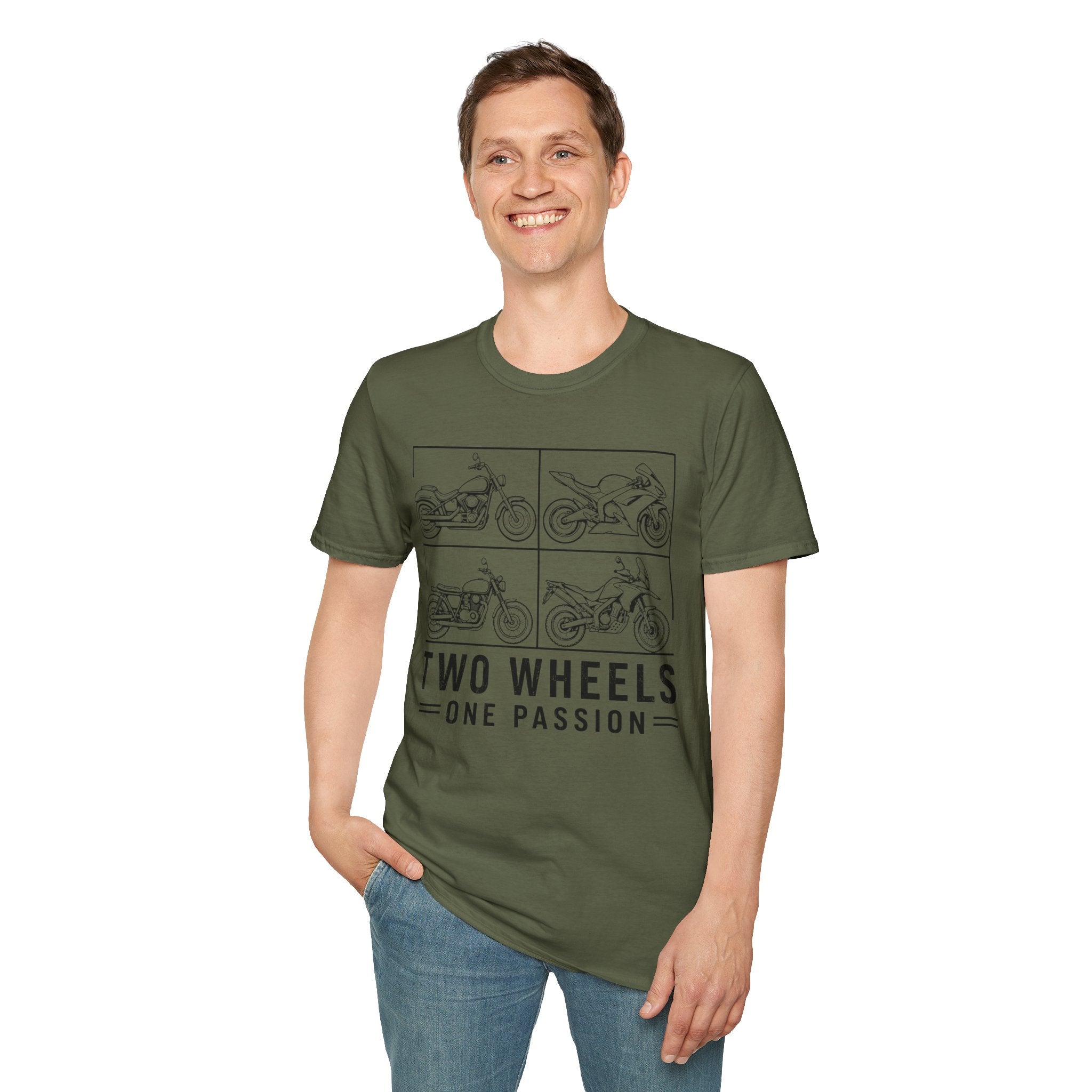 Two Wheels One Passion T-Shirt