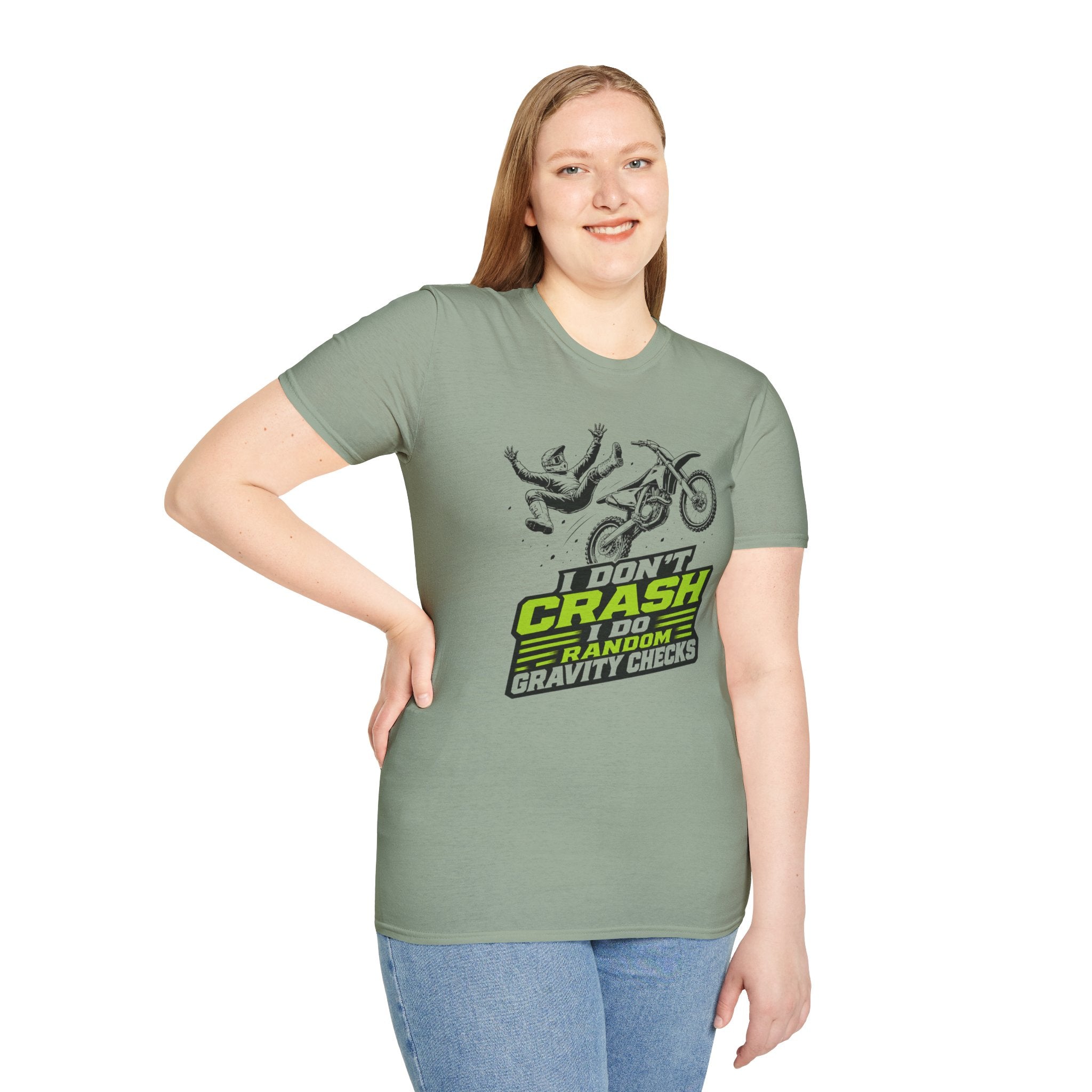I Don't Crash I Do Random Gravity Checks T-Shirt