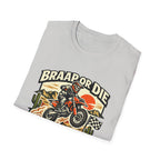 Desert Rally 'Braap or Die' Motorcycle T‑Shirt