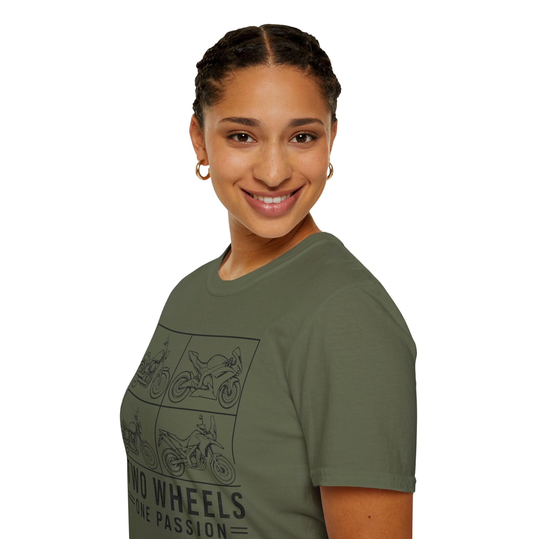 Two Wheels One Passion T-Shirt