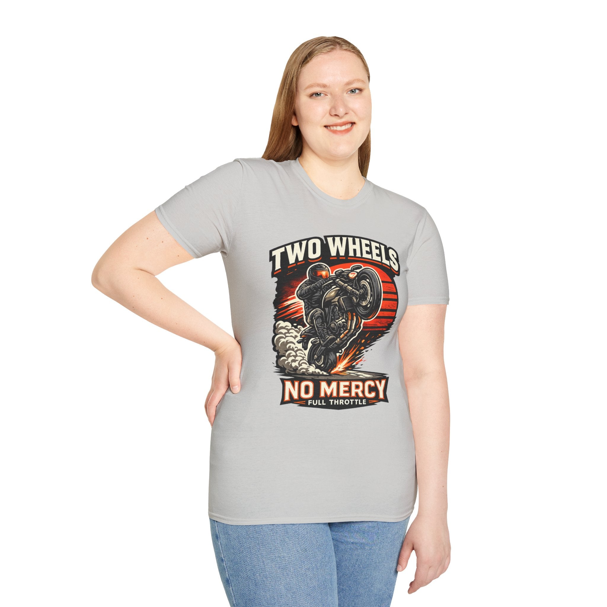 Two Wheels No Mercy T-Shirt