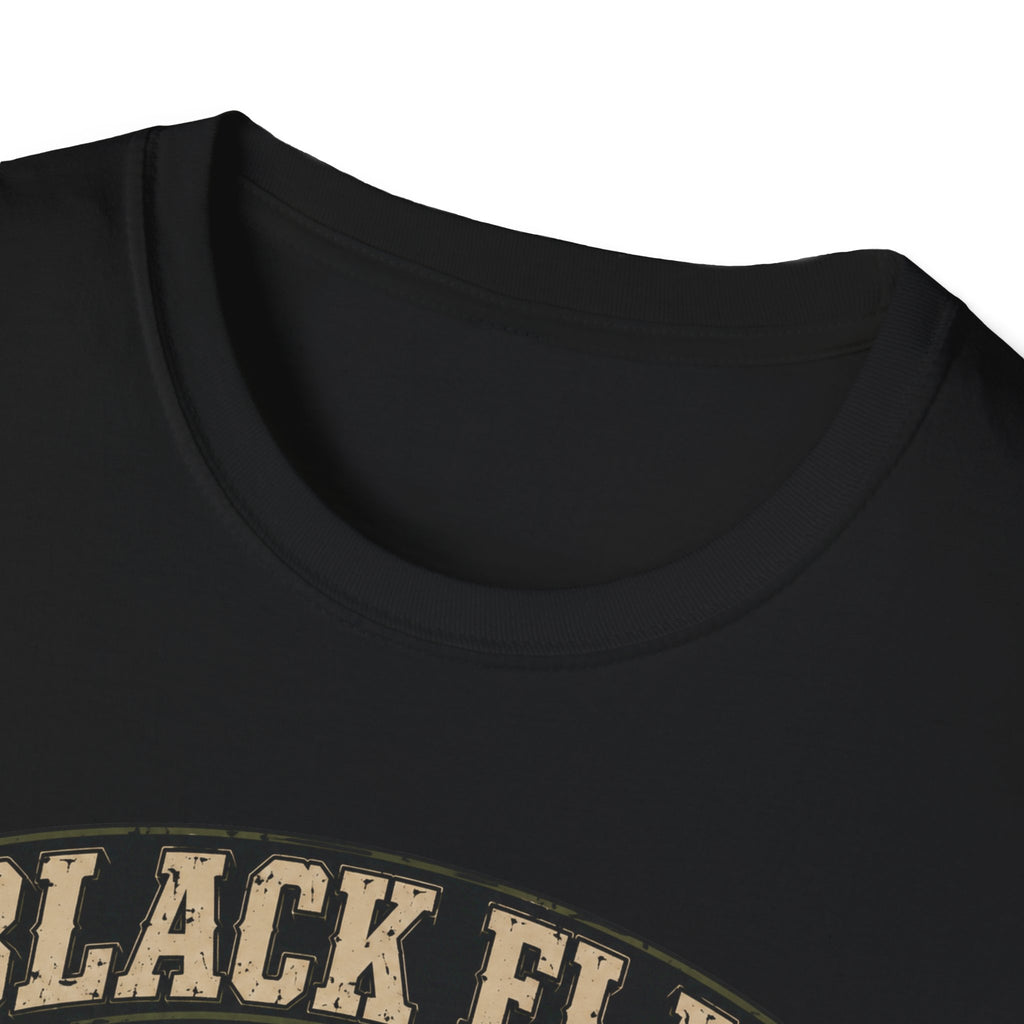 Black Flag Skull Patch T-Shirt