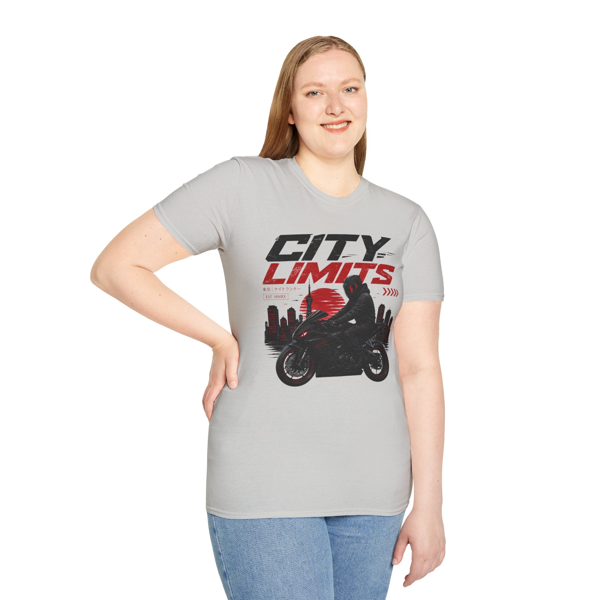 City Limits Motorcycle T‑Shirt
