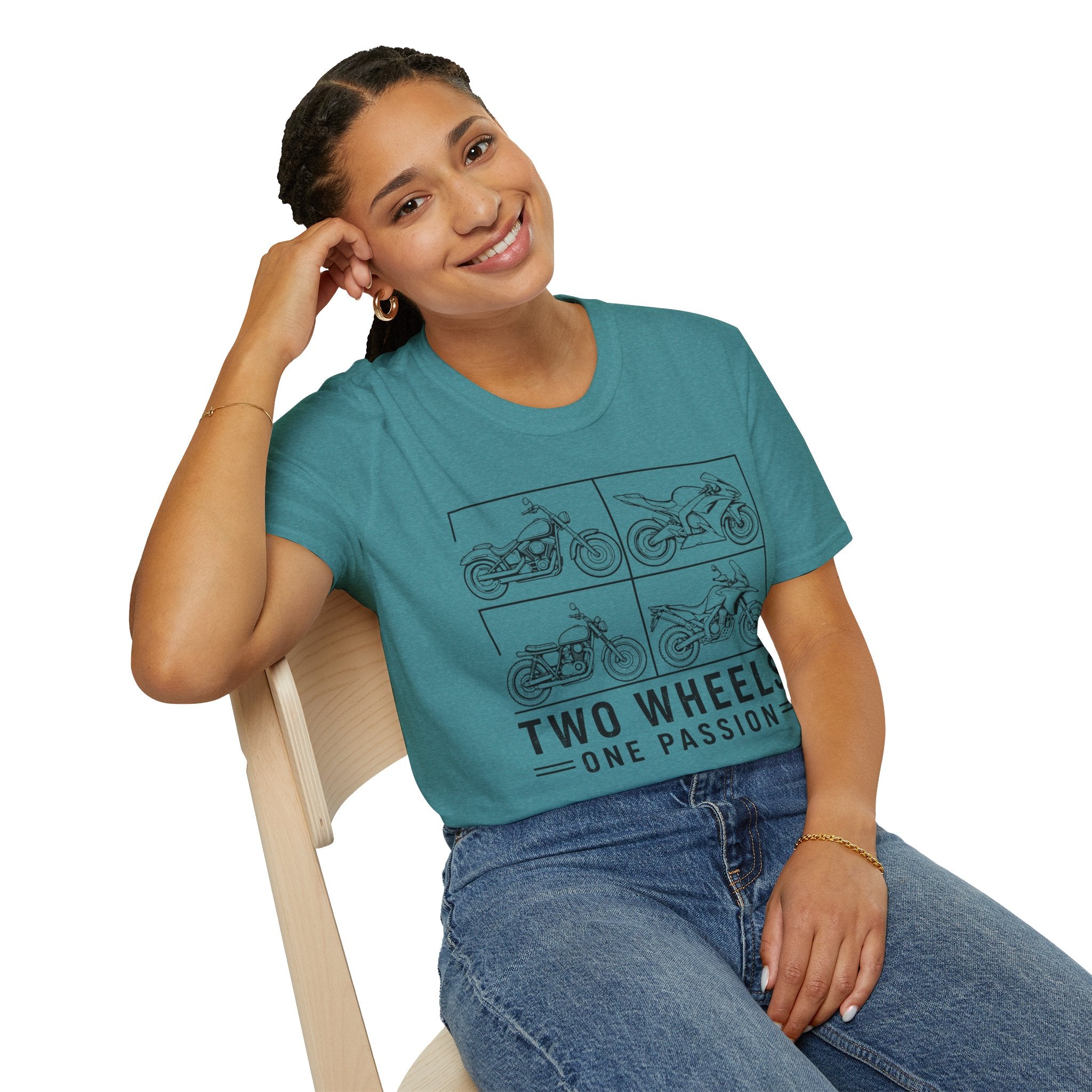 Two Wheels One Passion T-Shirt