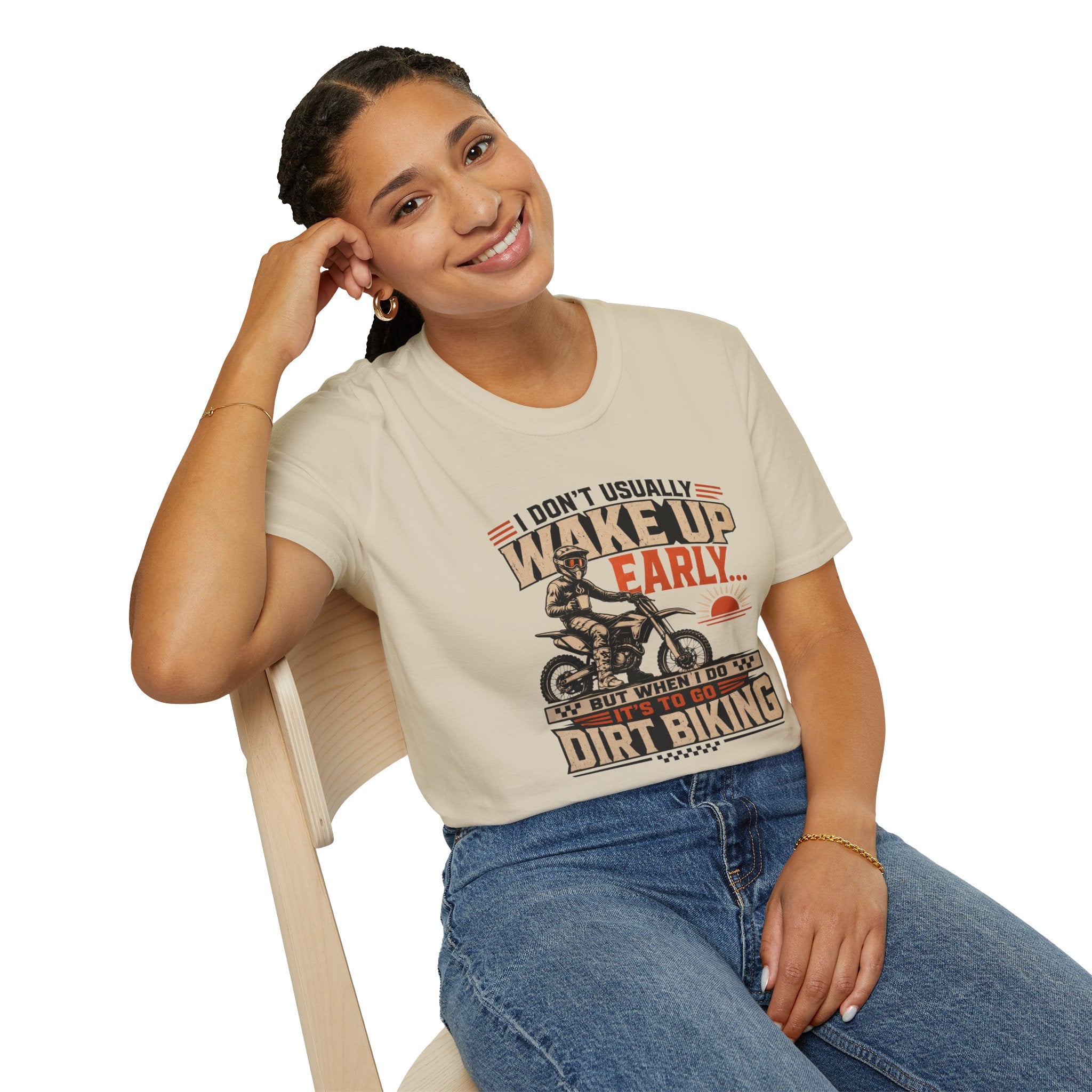 I Don't Usually Wake Up Early But I Do When It's To Go Dirt Biking T-Shirt