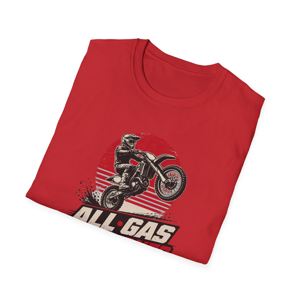 All Gas No Brakes Motorcycle T-Shirt