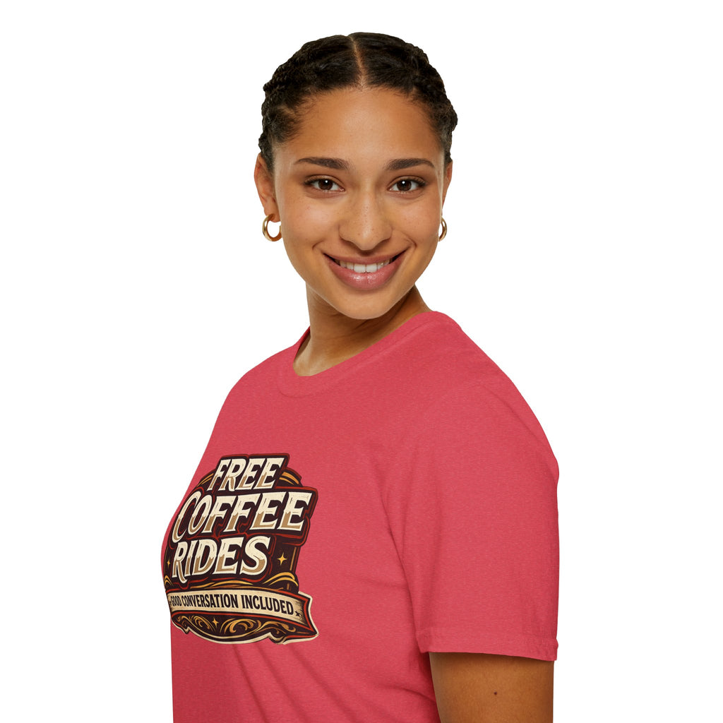 FREE COFFEE RIDES T-Shirt