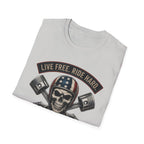 LIVE FREE RIDE HARD - 250TH ANNIVERSARY T-SHIRT