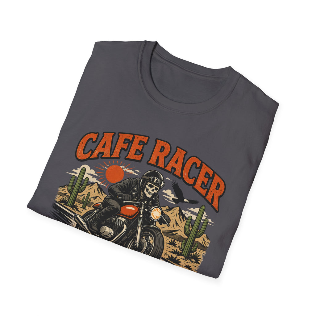 Cafe Racer Skull Club T-Shirt