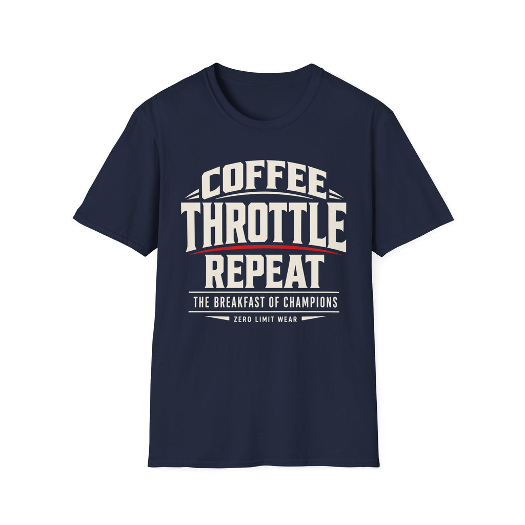COFFEE THROTTLE REPEAT T-Shirt