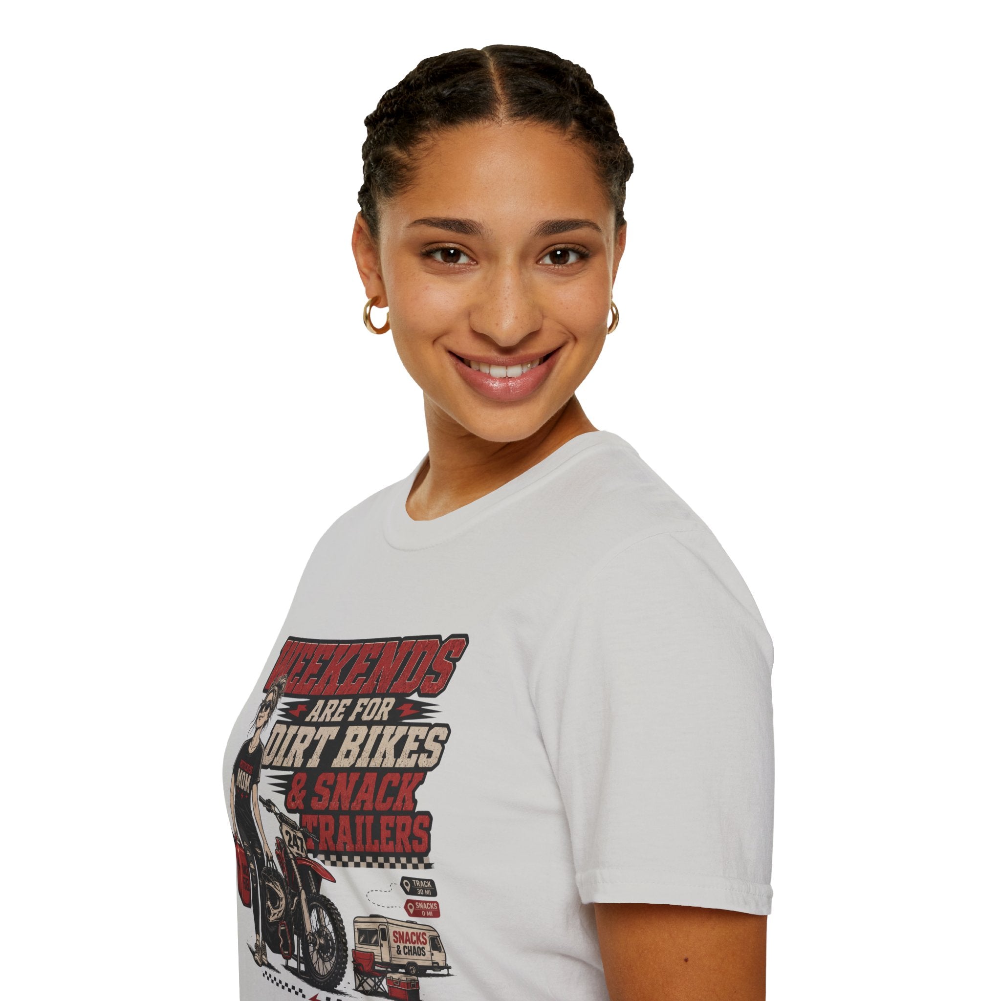 Weekends Are For Dirt Bikes & Snack Trailers T-Shirt