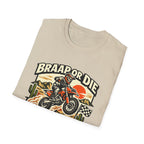 Desert Rally 'Braap or Die' Motorcycle T‑Shirt