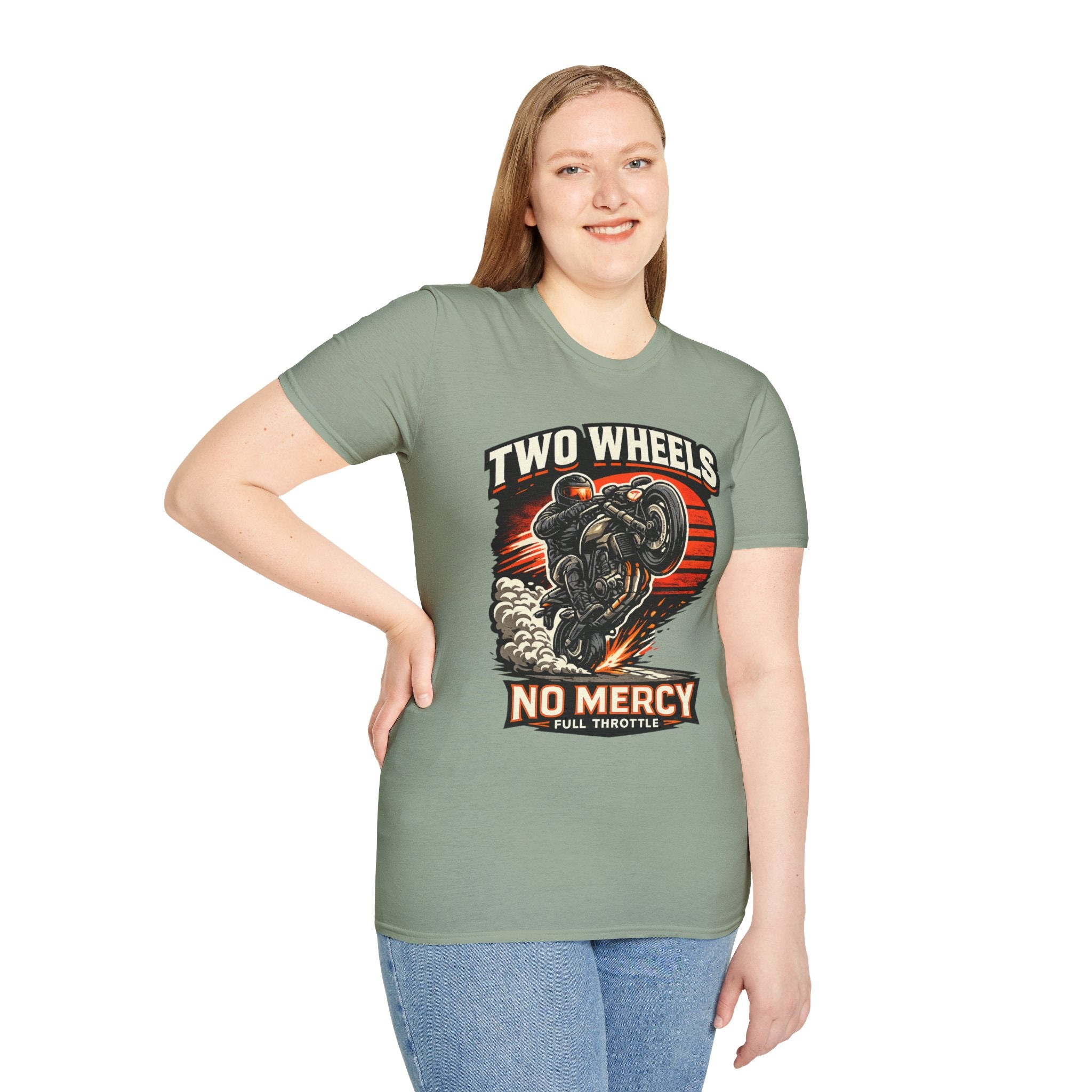 Two Wheels No Mercy T-Shirt