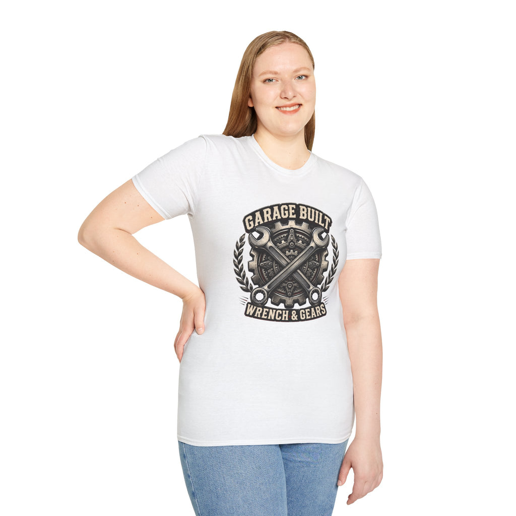 Garage Built Wrench & Gears T-Shirt