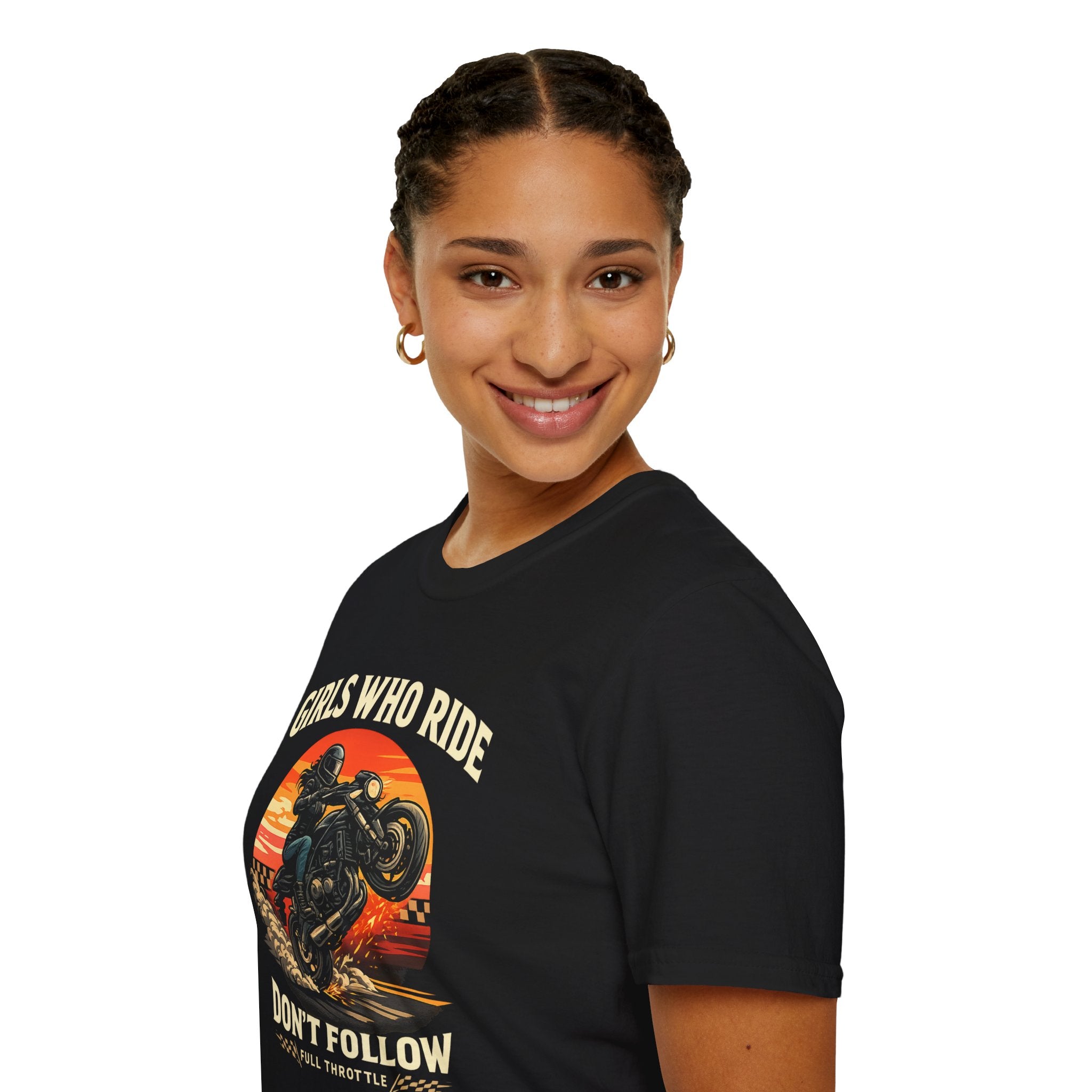 Girls Who Ride Don't Follow T-Shirt