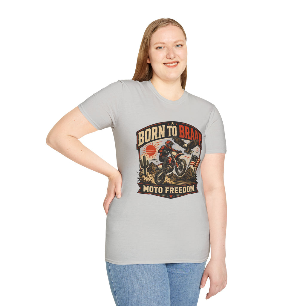 Born to Braap Moto Freedom T-Shirt