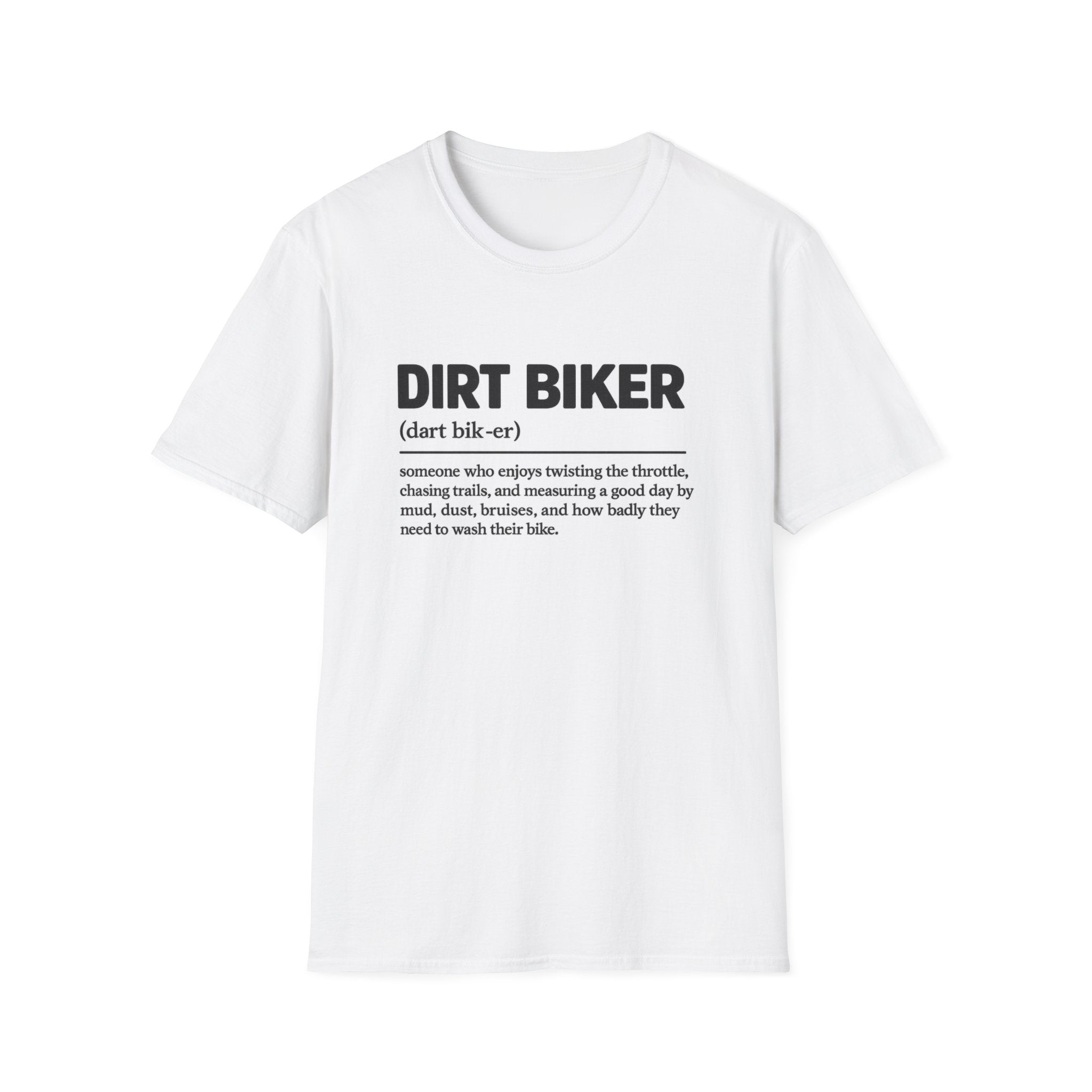 Dirt Biker Definition T-Shirt
