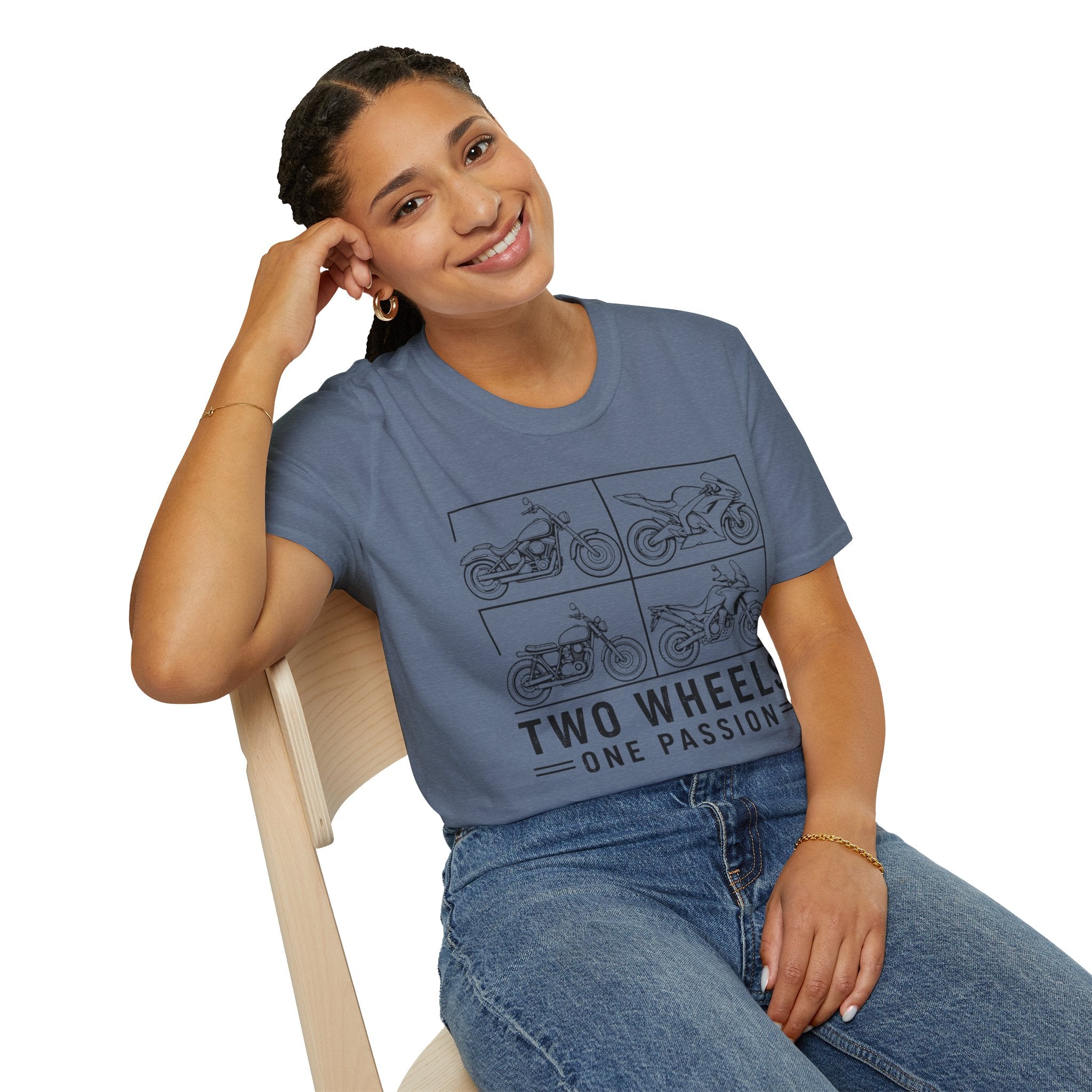 Two Wheels One Passion T-Shirt