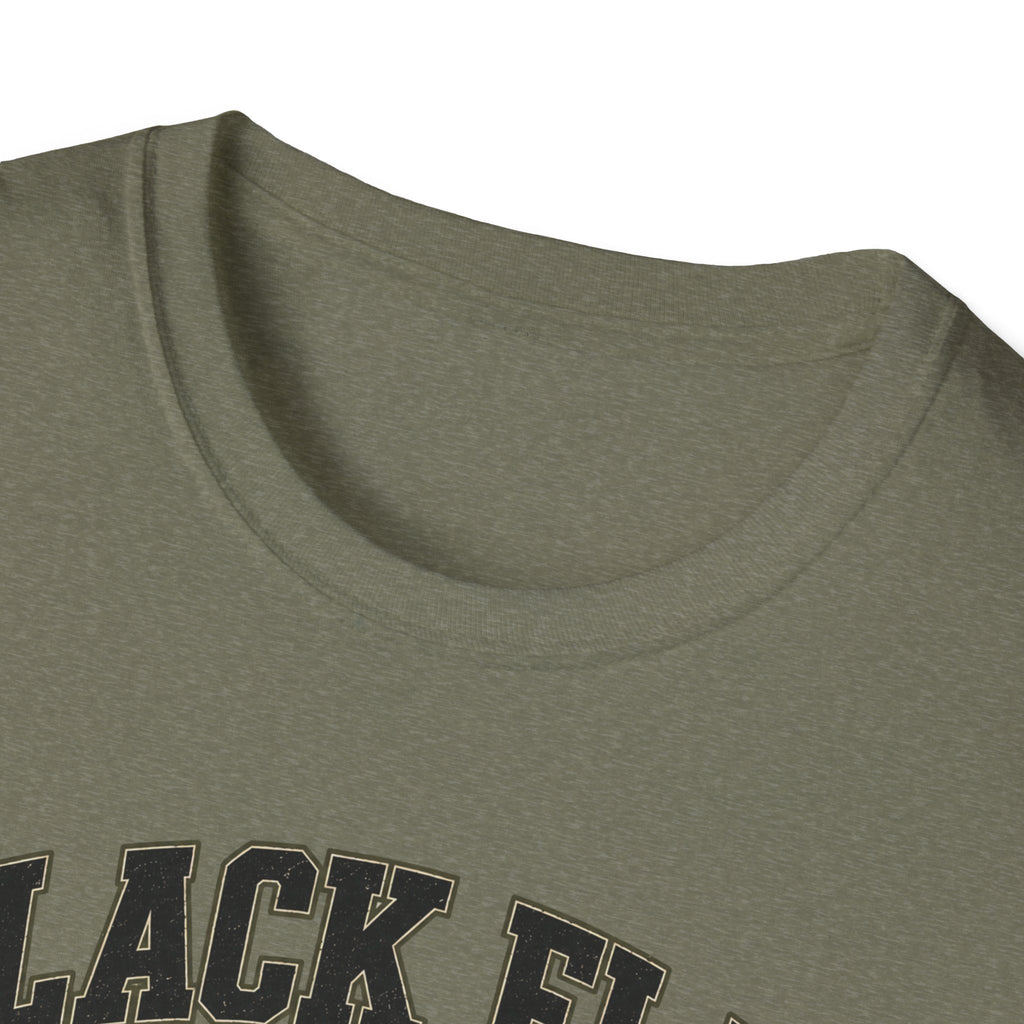 Black Flag Riders Skull T-Shirt