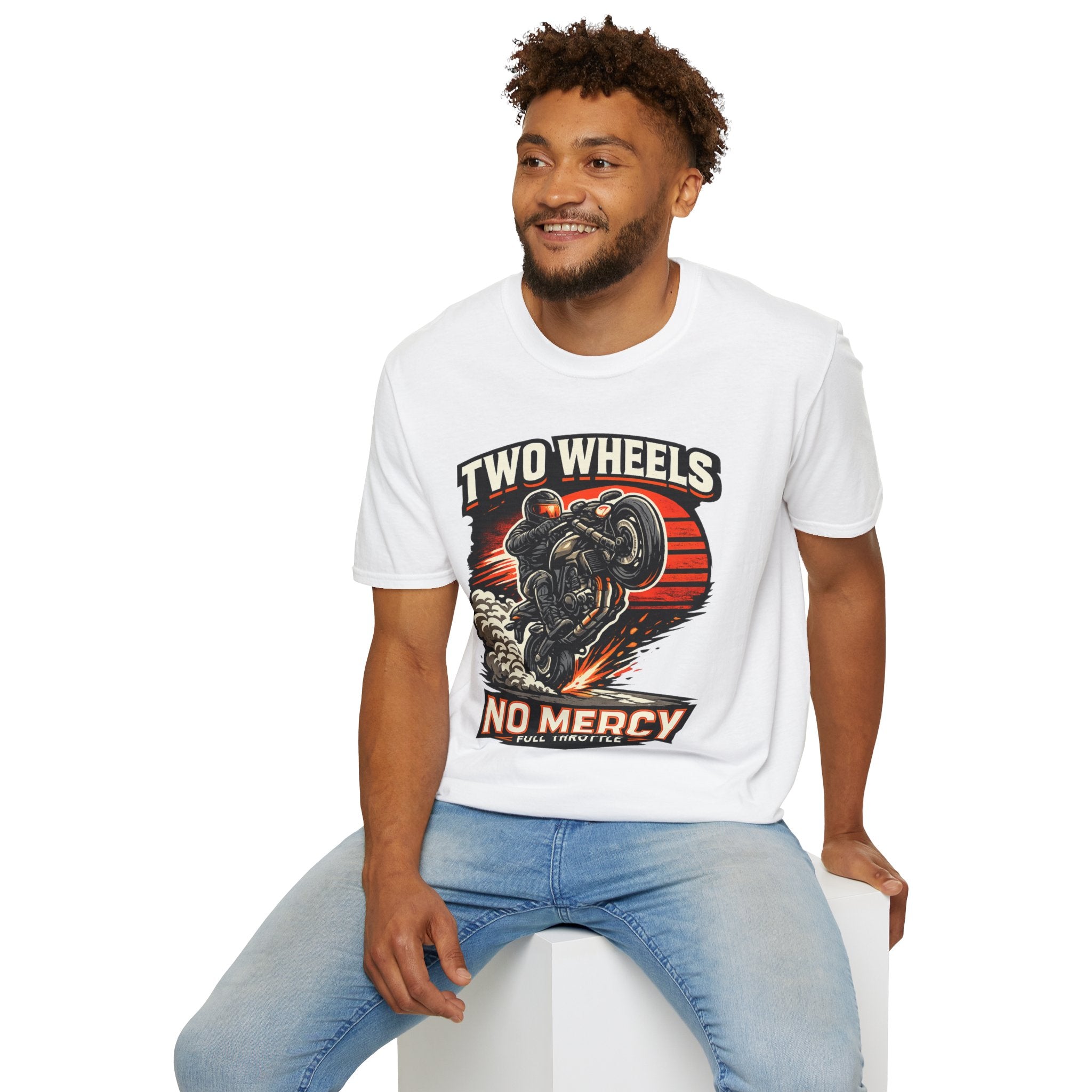 Two Wheels No Mercy T-Shirt