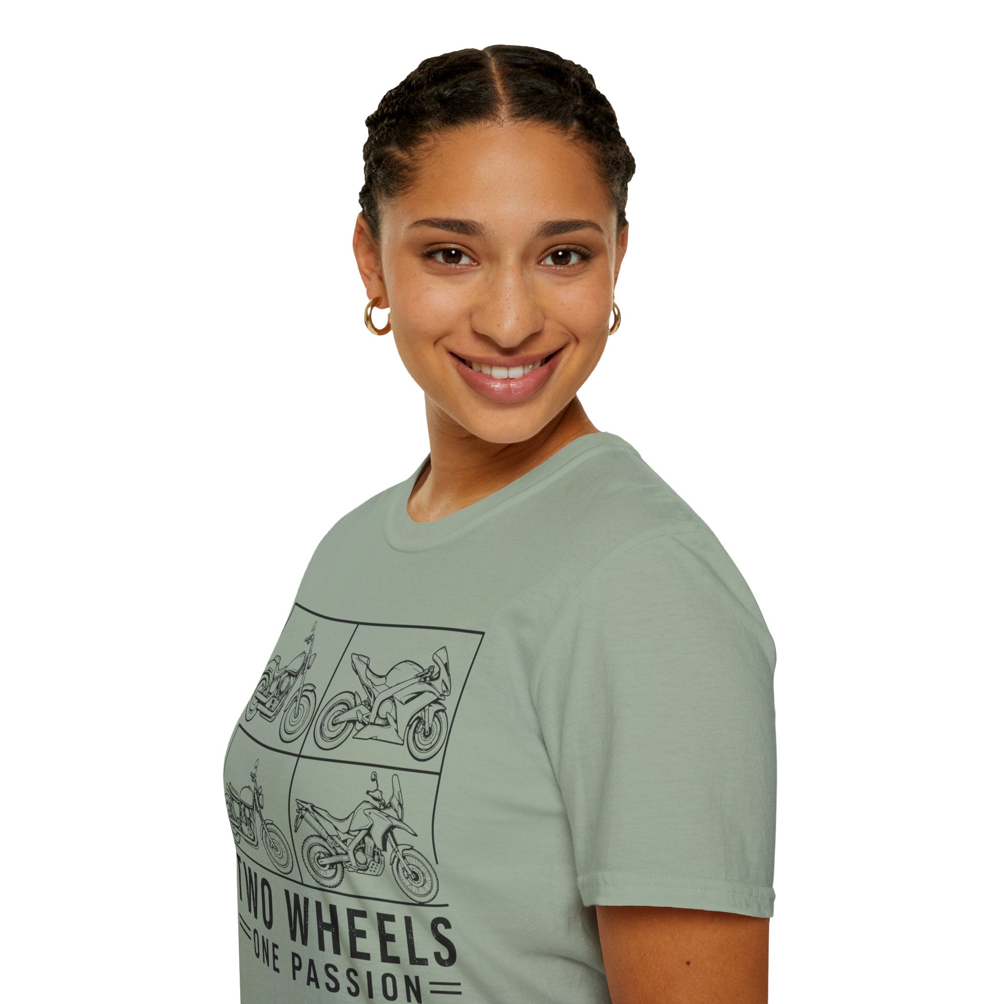 Two Wheels One Passion T-Shirt