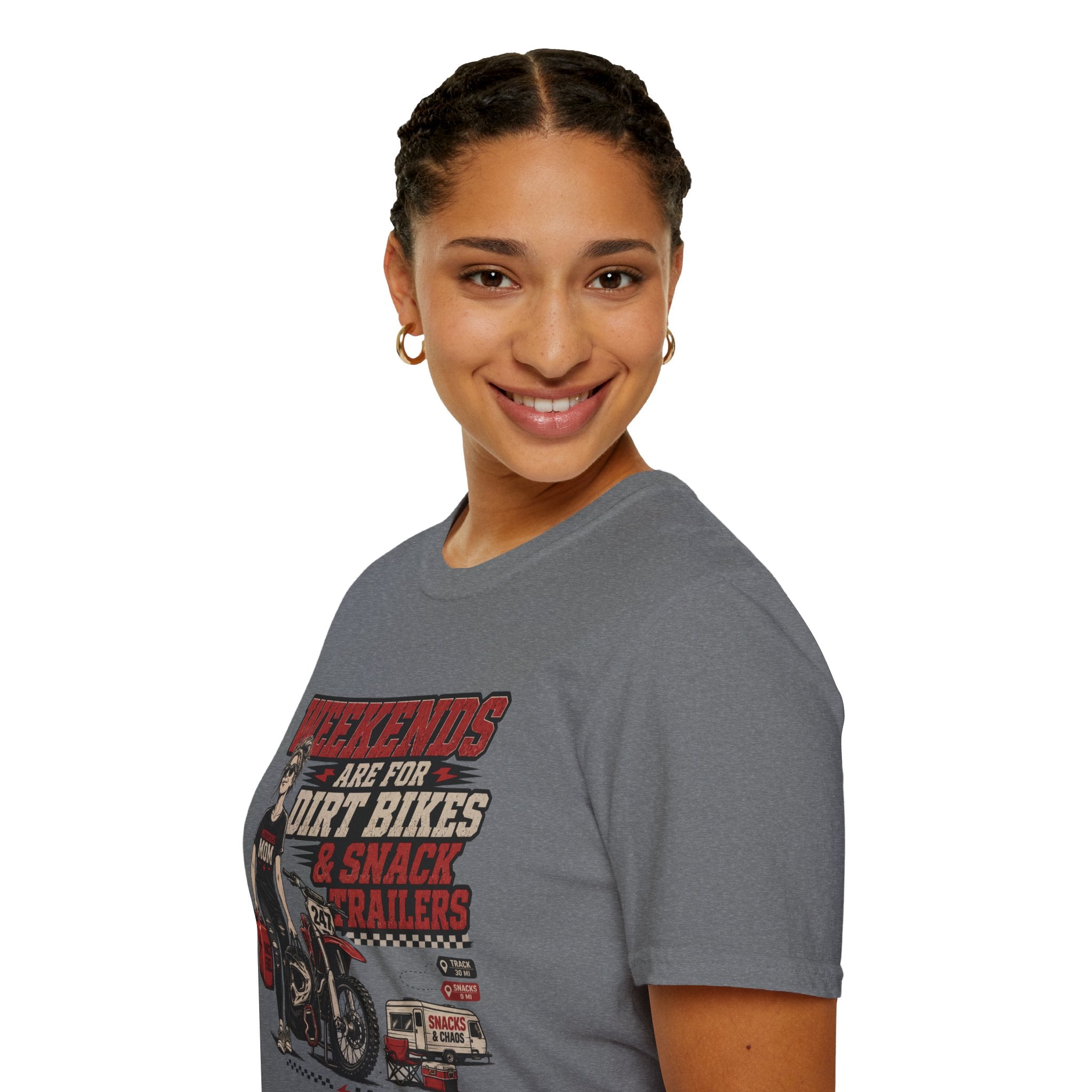 Weekends Are For Dirt Bikes & Snack Trailers T-Shirt