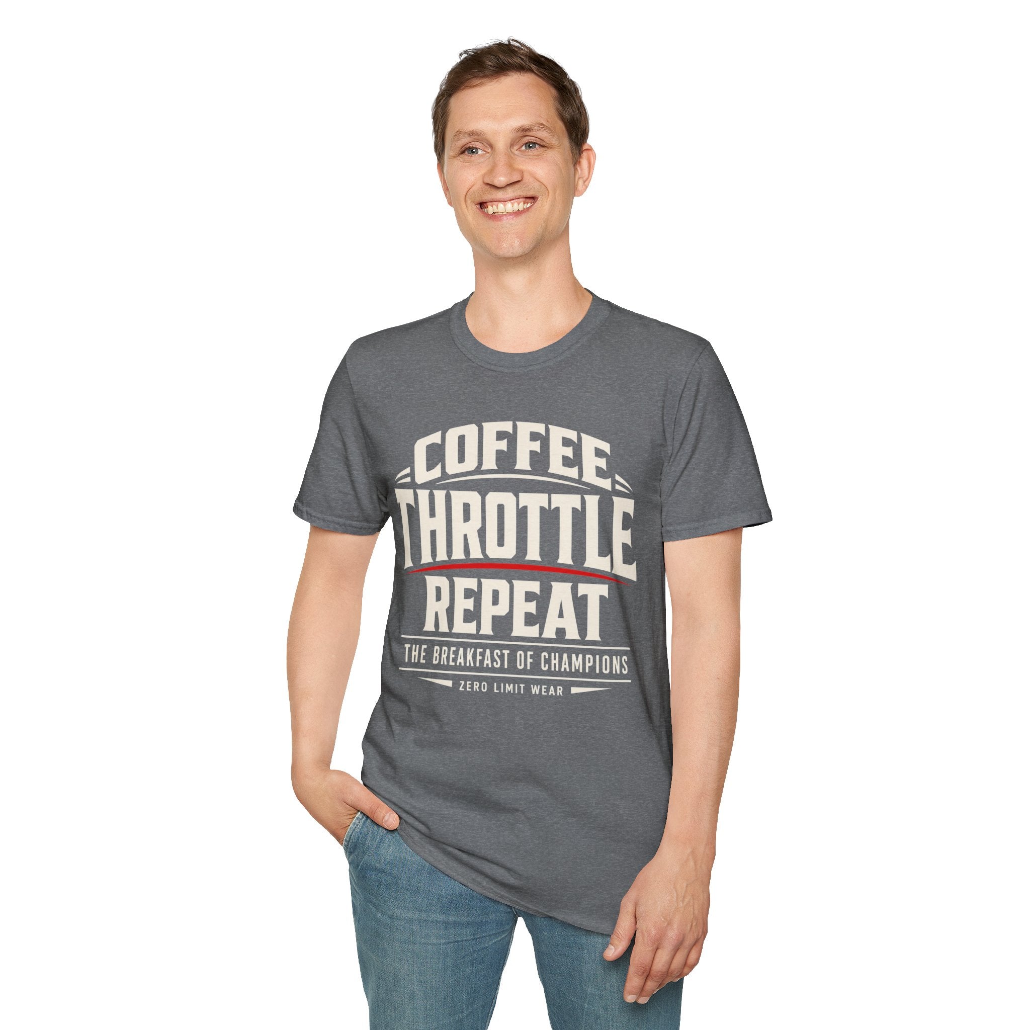 COFFEE THROTTLE REPEAT T-Shirt