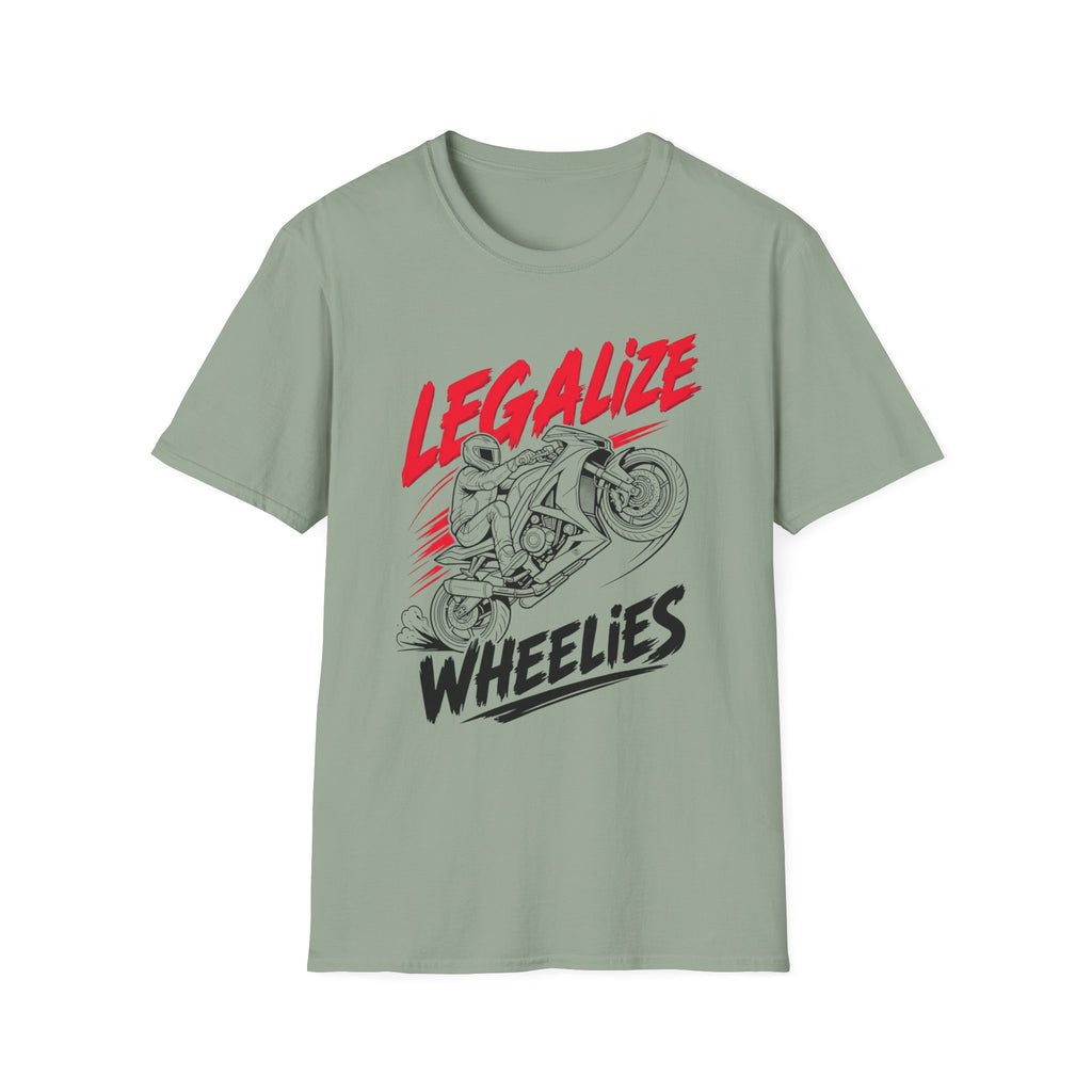 LEGALIZE WHEELIES T-SHIRT