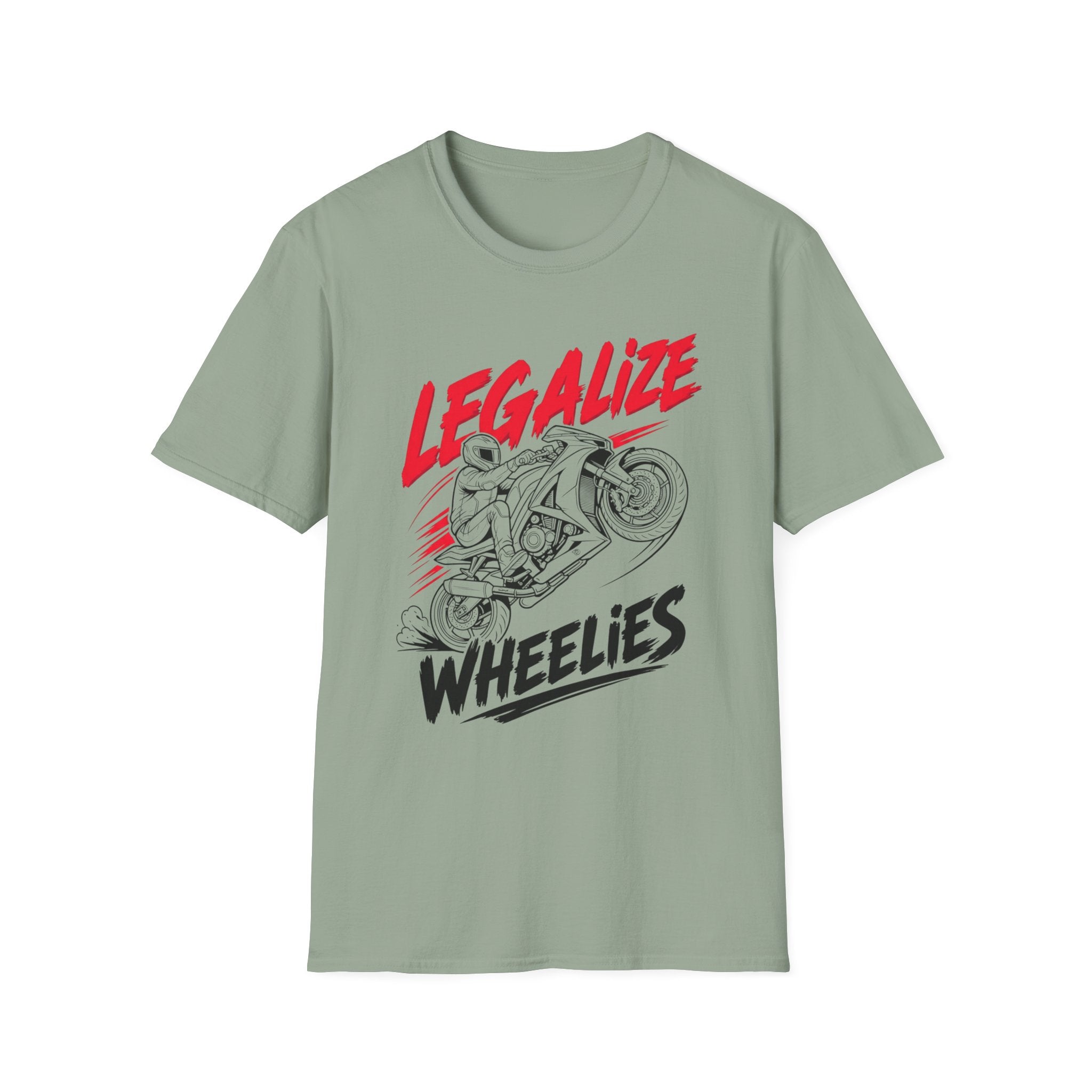 LEGALIZE WHEELIES T-SHIRT