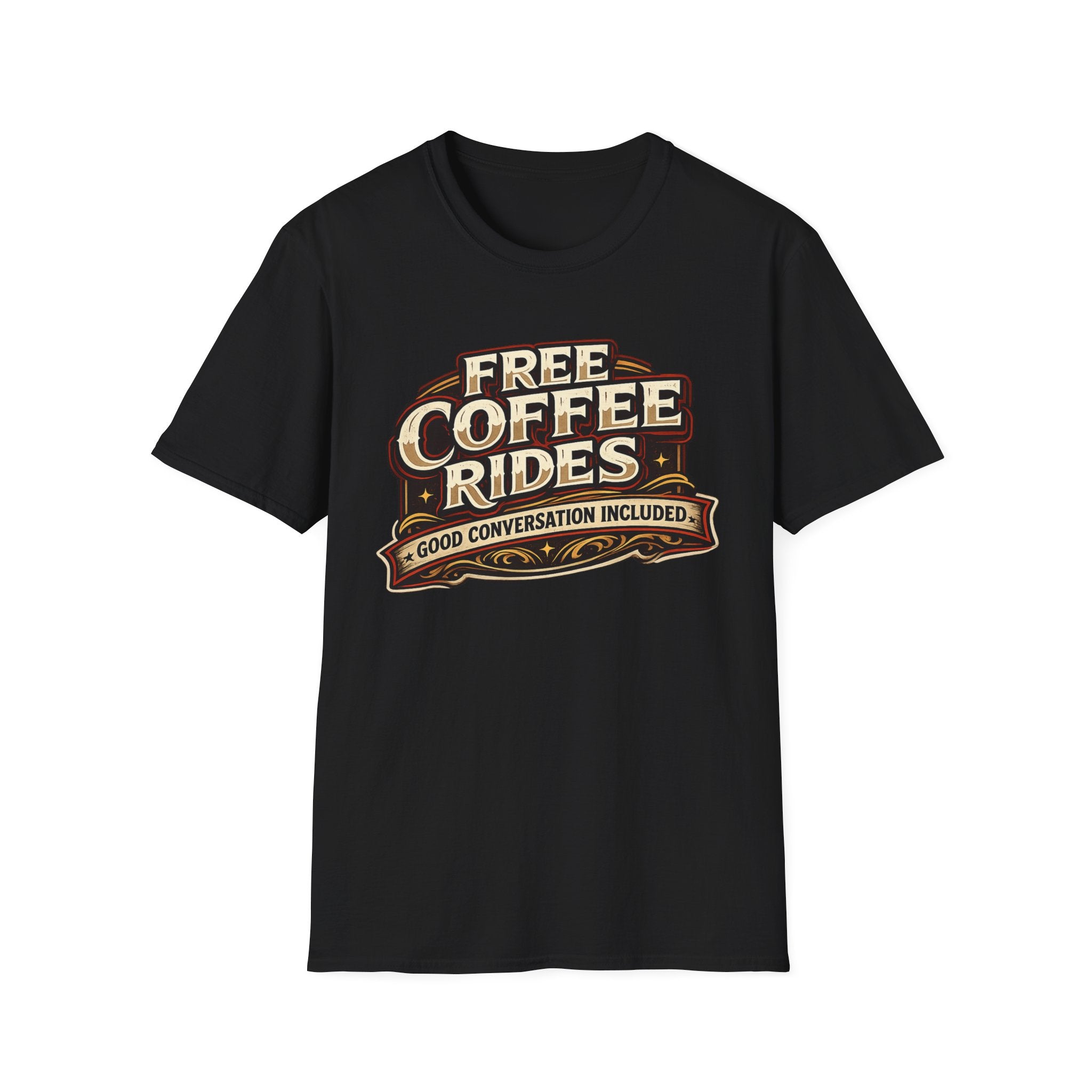 FREE COFFEE RIDES T-Shirt