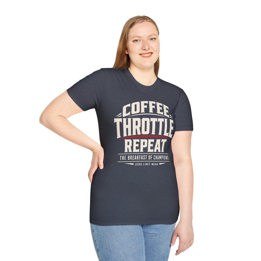 COFFEE THROTTLE REPEAT T-Shirt