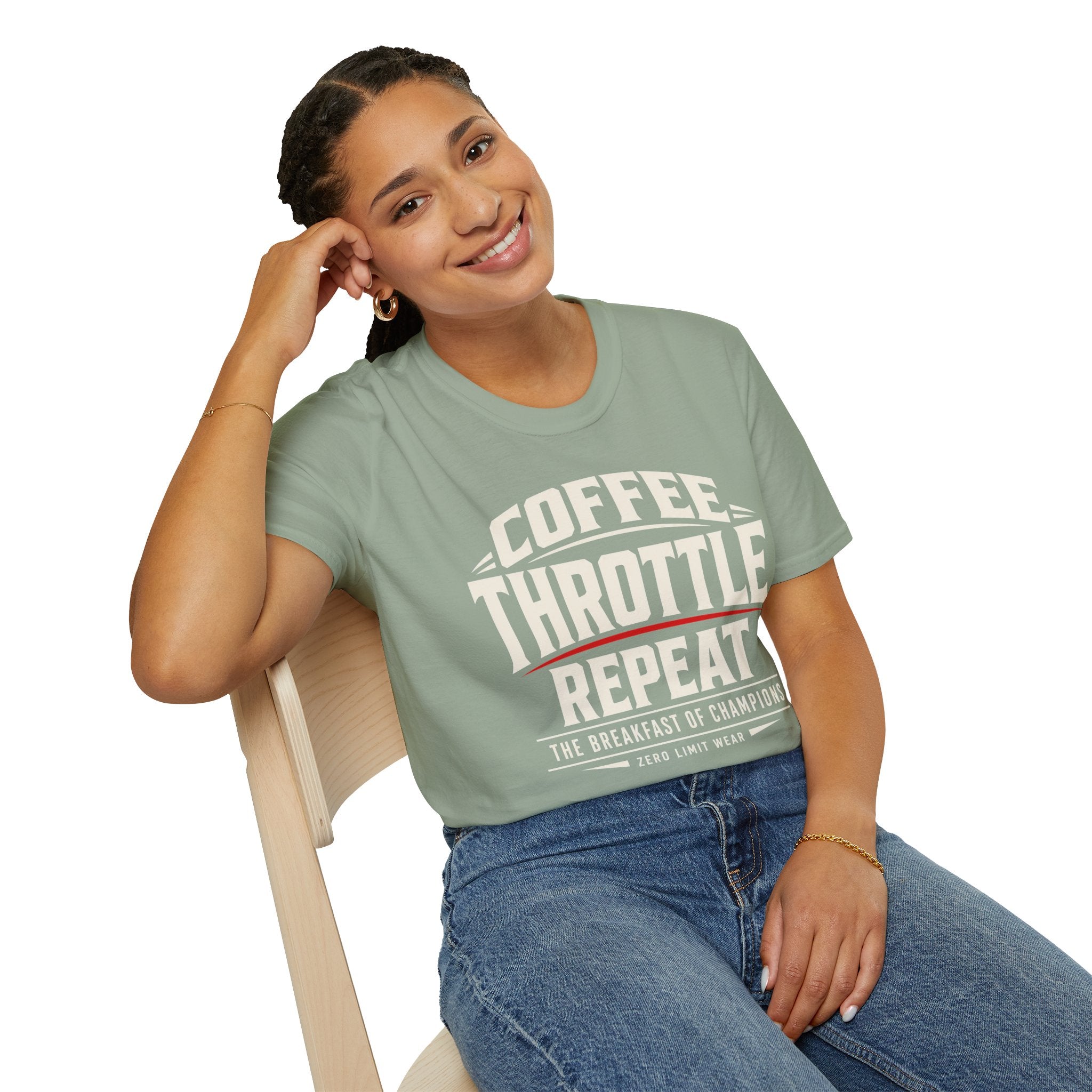 COFFEE THROTTLE REPEAT T-Shirt
