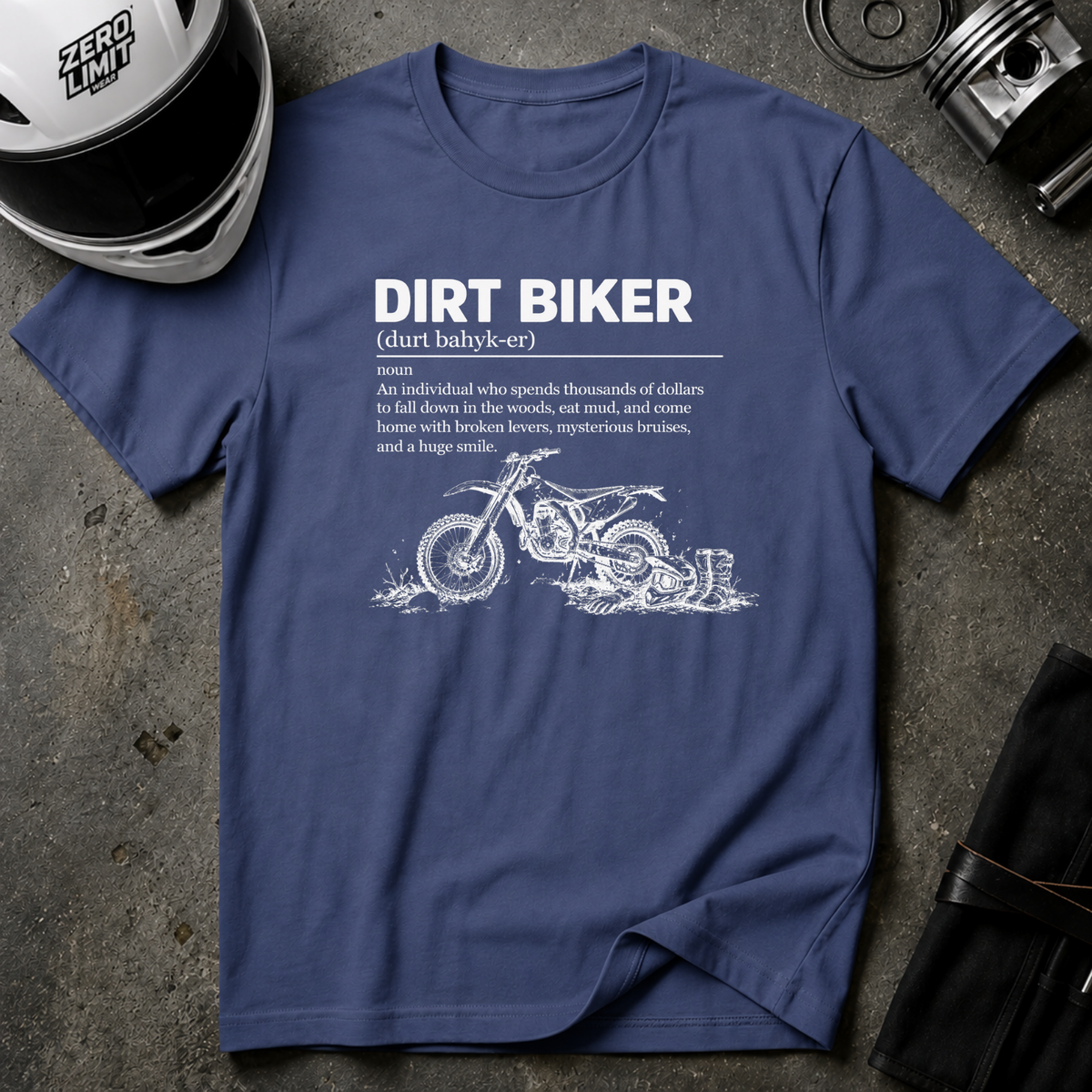 DIRT BIKER T-SHIRT