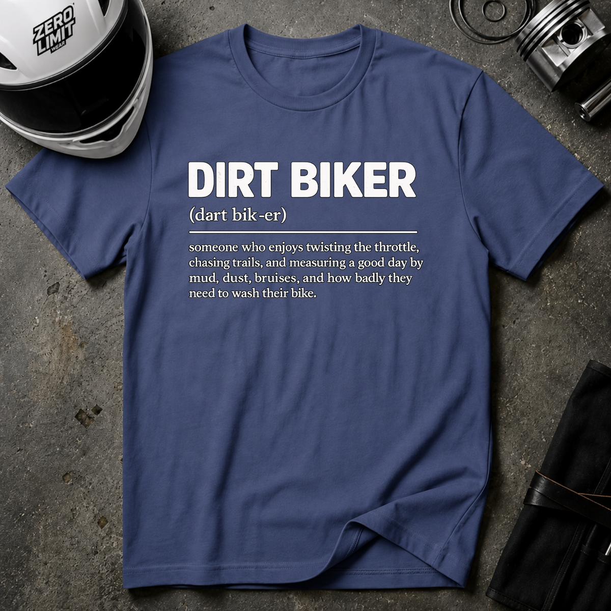 Dirt Biker Definition T-Shirt