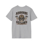 Airborne Outlaws Skull T-Shirt