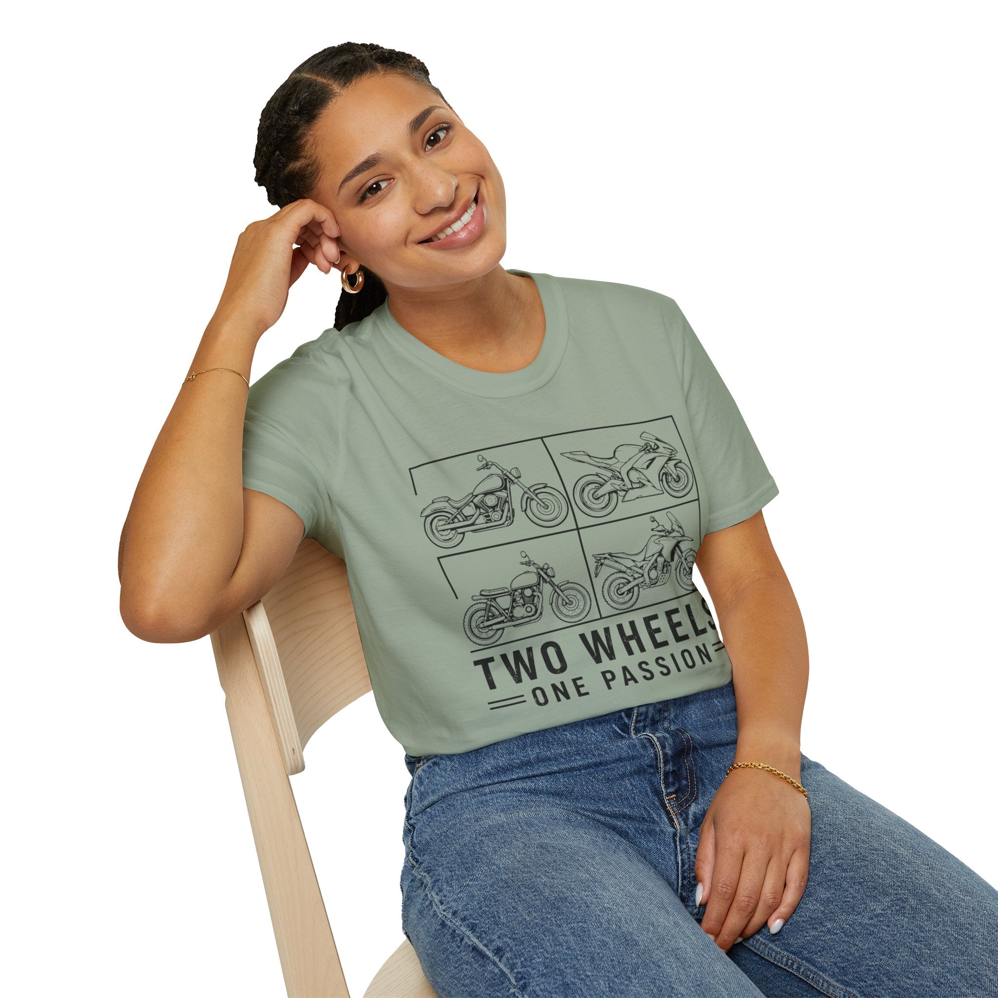 Two Wheels One Passion T-Shirt
