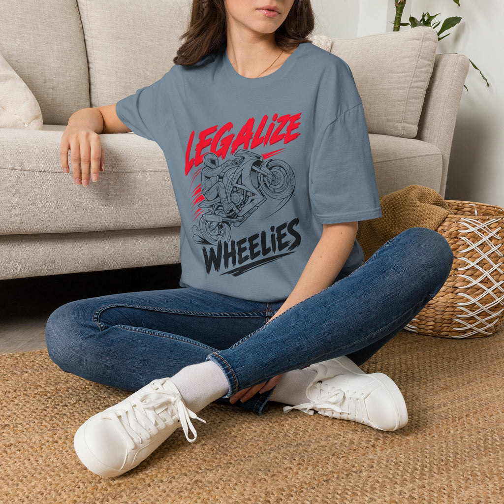 LEGALIZE WHEELIES T-SHIRT