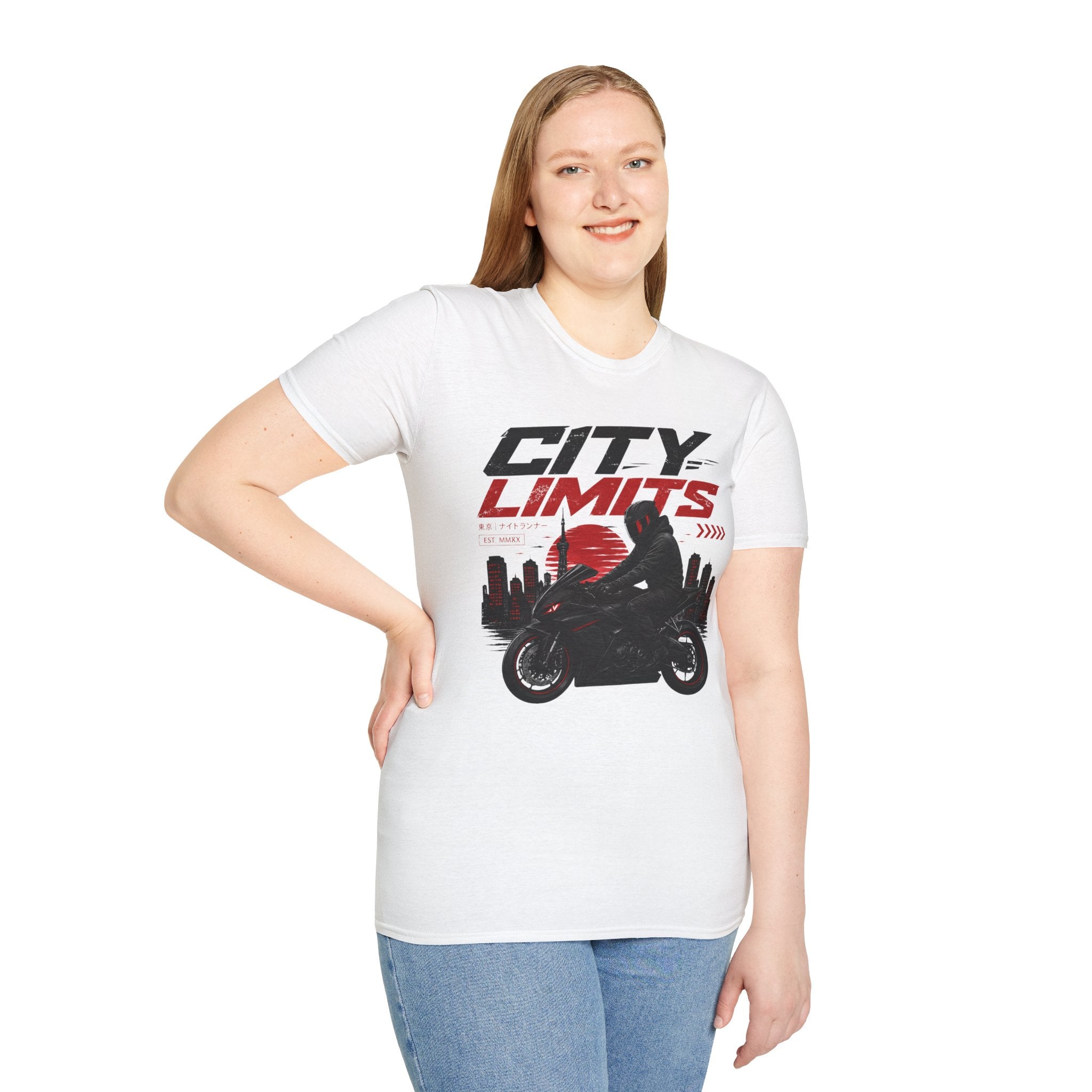 City Limits Motorcycle T‑Shirt