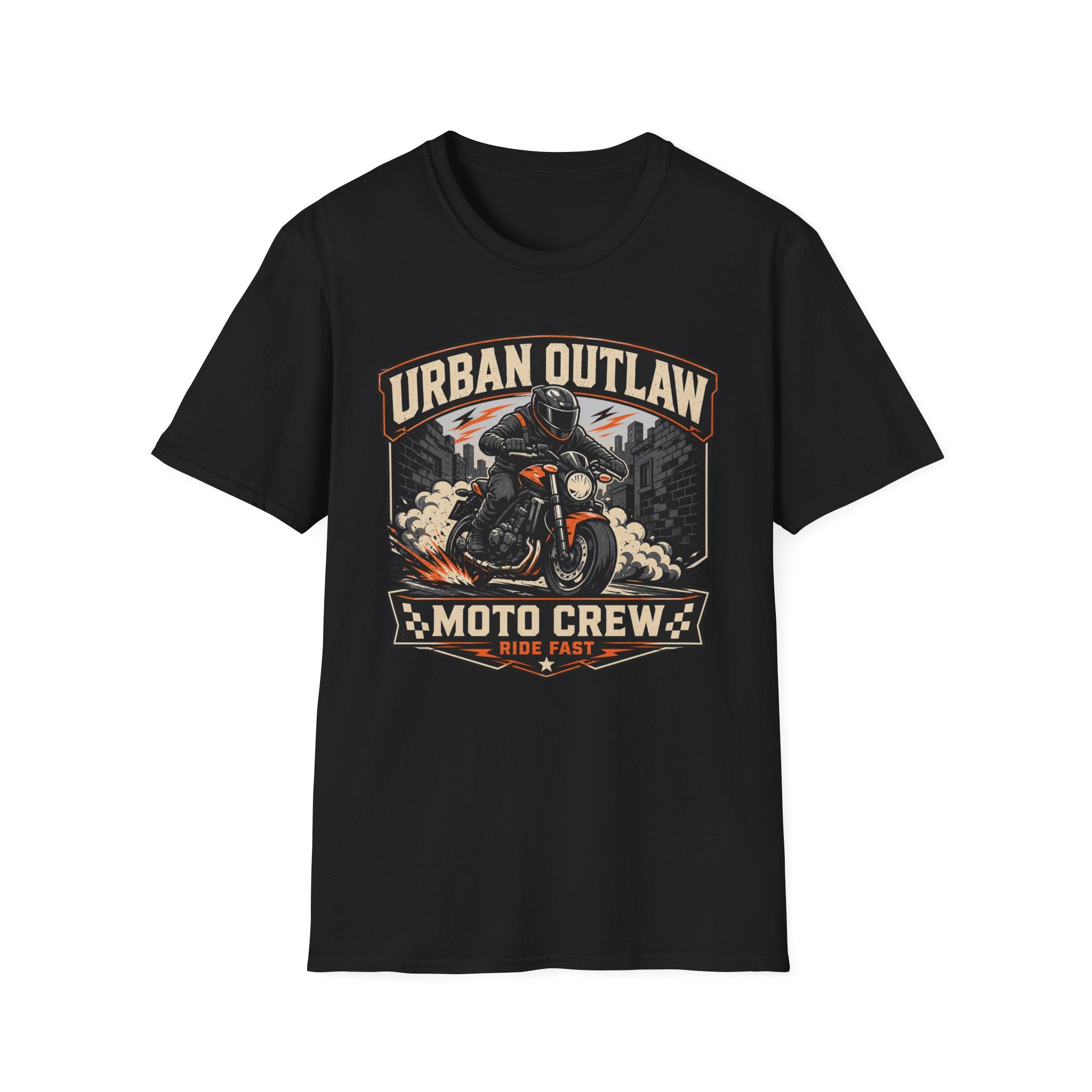 Urban Outlaw Moto Crew Ride Fast T-Shirt